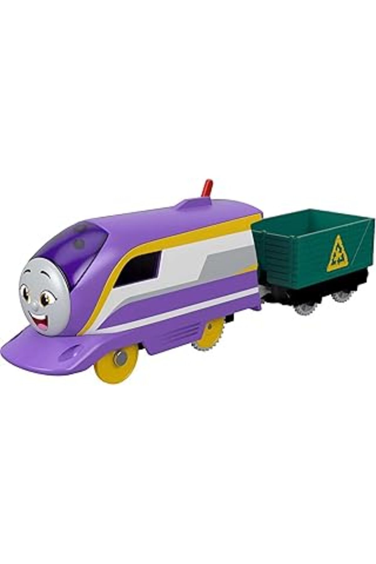 Mu Art Ahşap Thomas & Friends Motorlu Kana Oyuncak Tren Motoru Okul Öncesi Çocuklar Için 3+