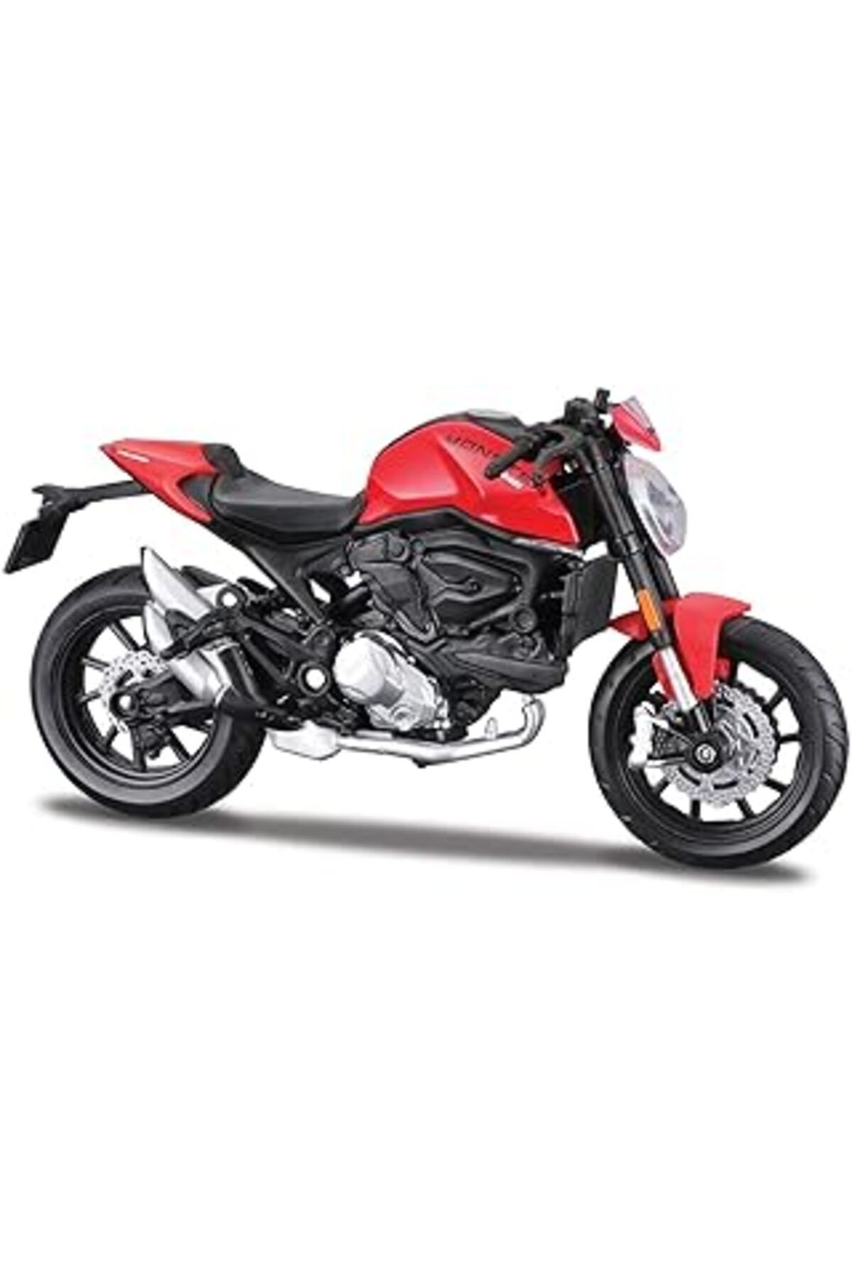 Mu Art Ahşap Maisto Ducati Monster Model Motosiklet 1/18