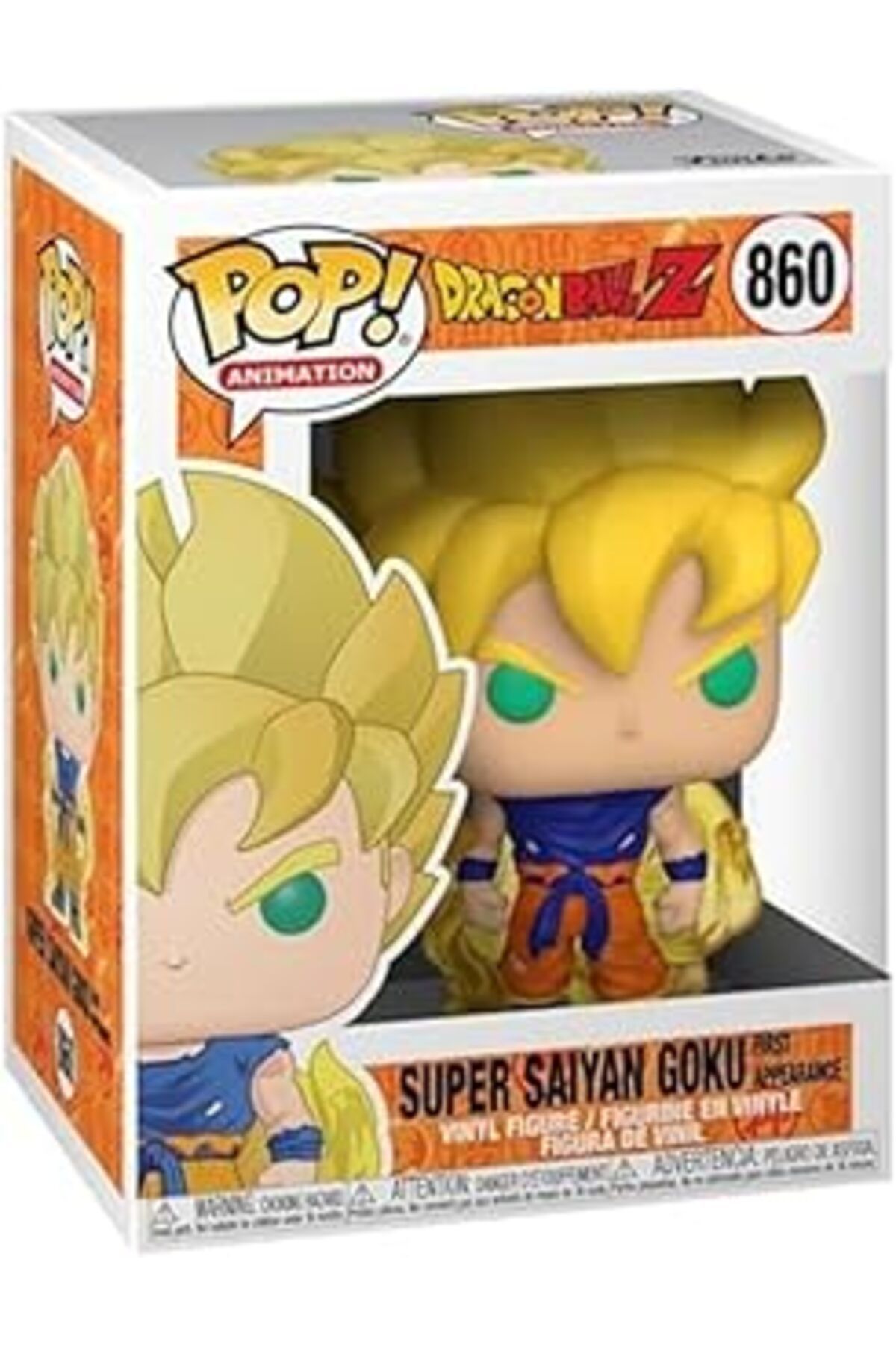 NETWORK ART Funko Pop Animation: Dragon Ball Z - Ss Goku (First Appearance) Figür