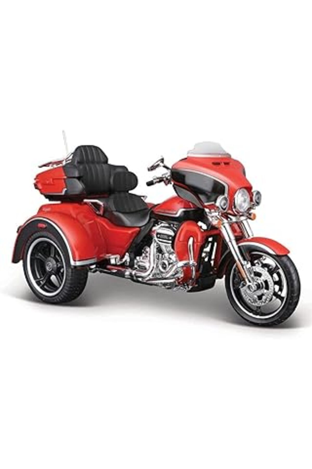 Mu Art Ahşap Maisto Motor Harley-Davidson 2021 Cvo Tri Glide Model Motosiklet 1/12 Asorti