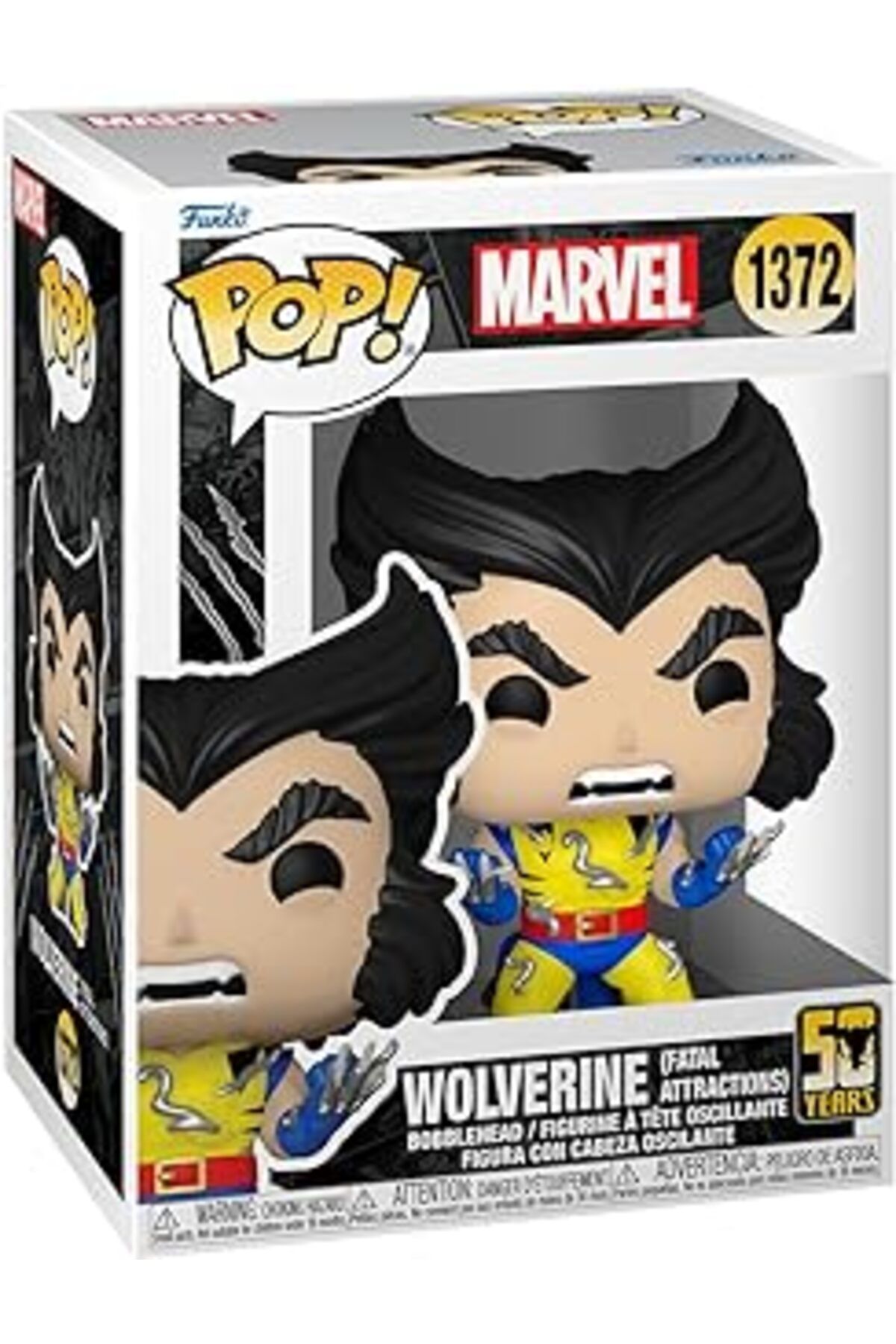 Mu Art Ahşap Funko Pop! Marvel: Wolverine 50. Yıldönümü - Wolverine (Önemli Yerler)