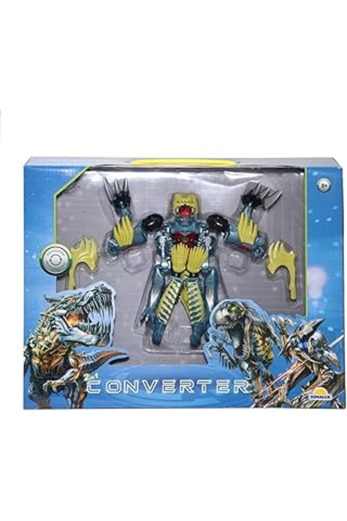 Mu Art Ahşap Sunman S00002688 Robot Transformers Dınosaur