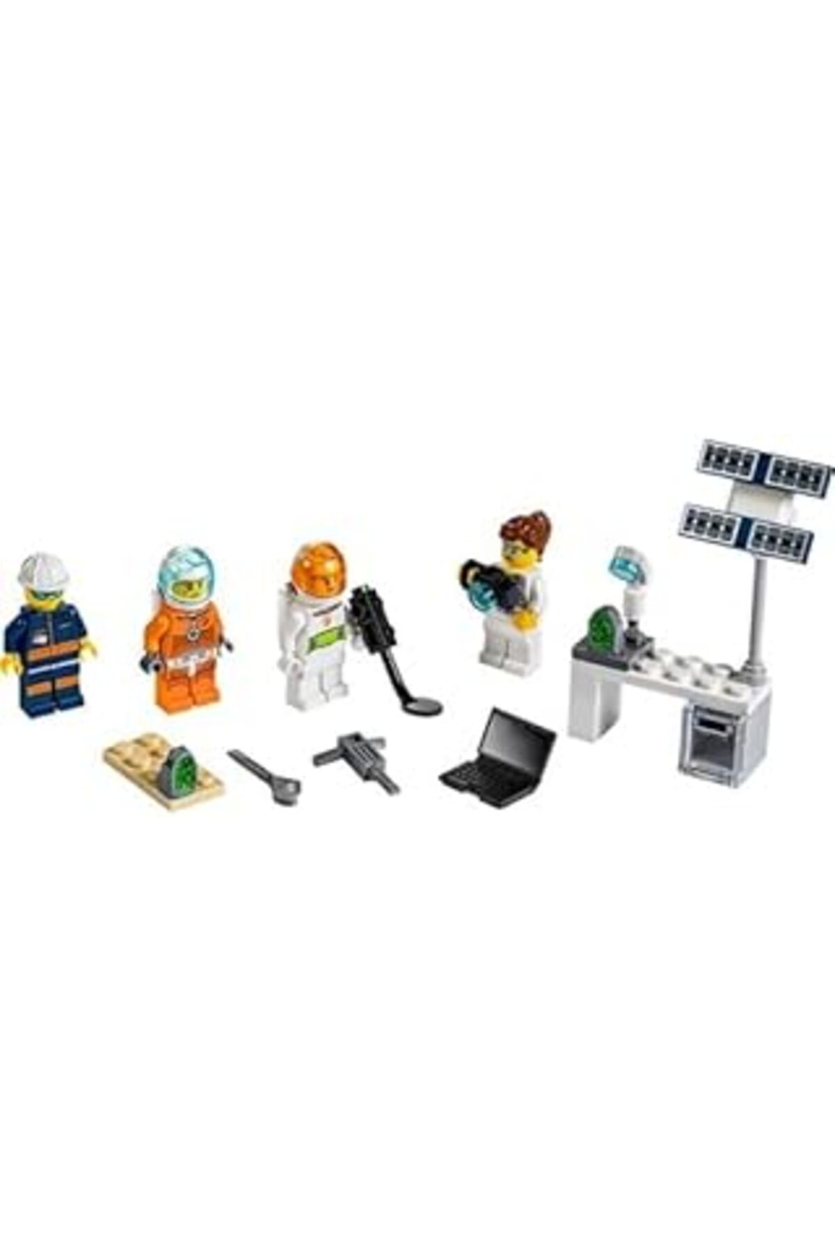Mu Art Ahşap Lego City 40345 Mars Exploration Minifigure Pack
