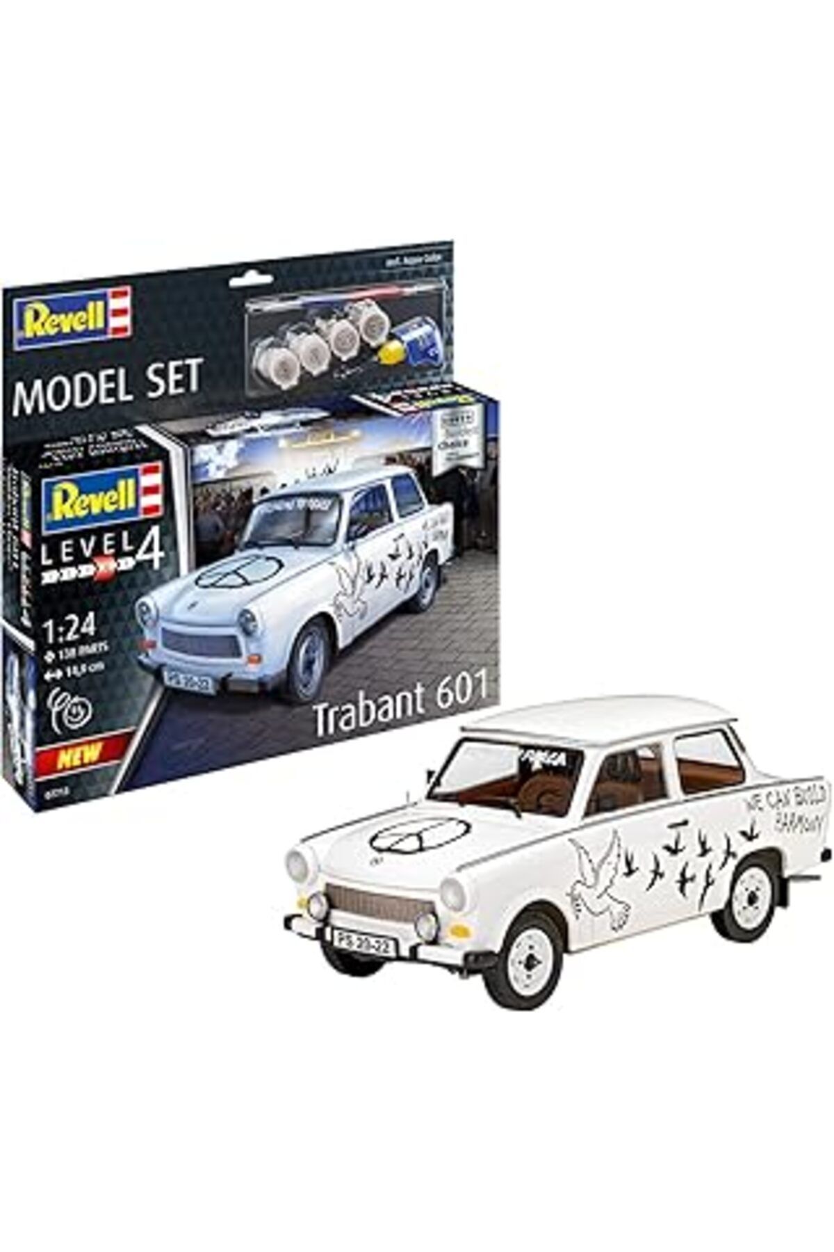Mu Art Ahşap Revell, M.Set Trabant 601S, Araba, Oyuncak