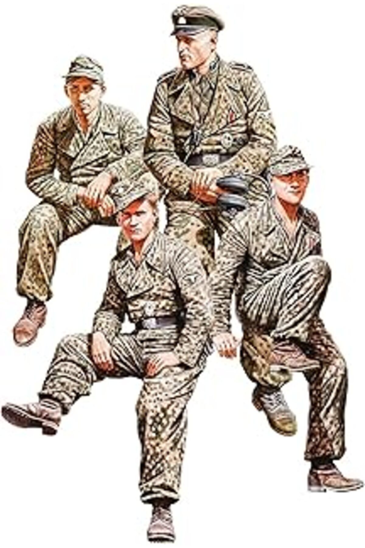Mu Art Ahşap Miniart 35364 1:35 Panzer Mürettebatı. Fransa 1944