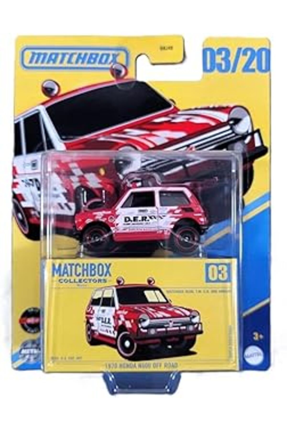 NETWORK ART Koleksiyon Oyuncak Araçlar Gbj48 - Jcl34 1970 Honda N600 Off Road