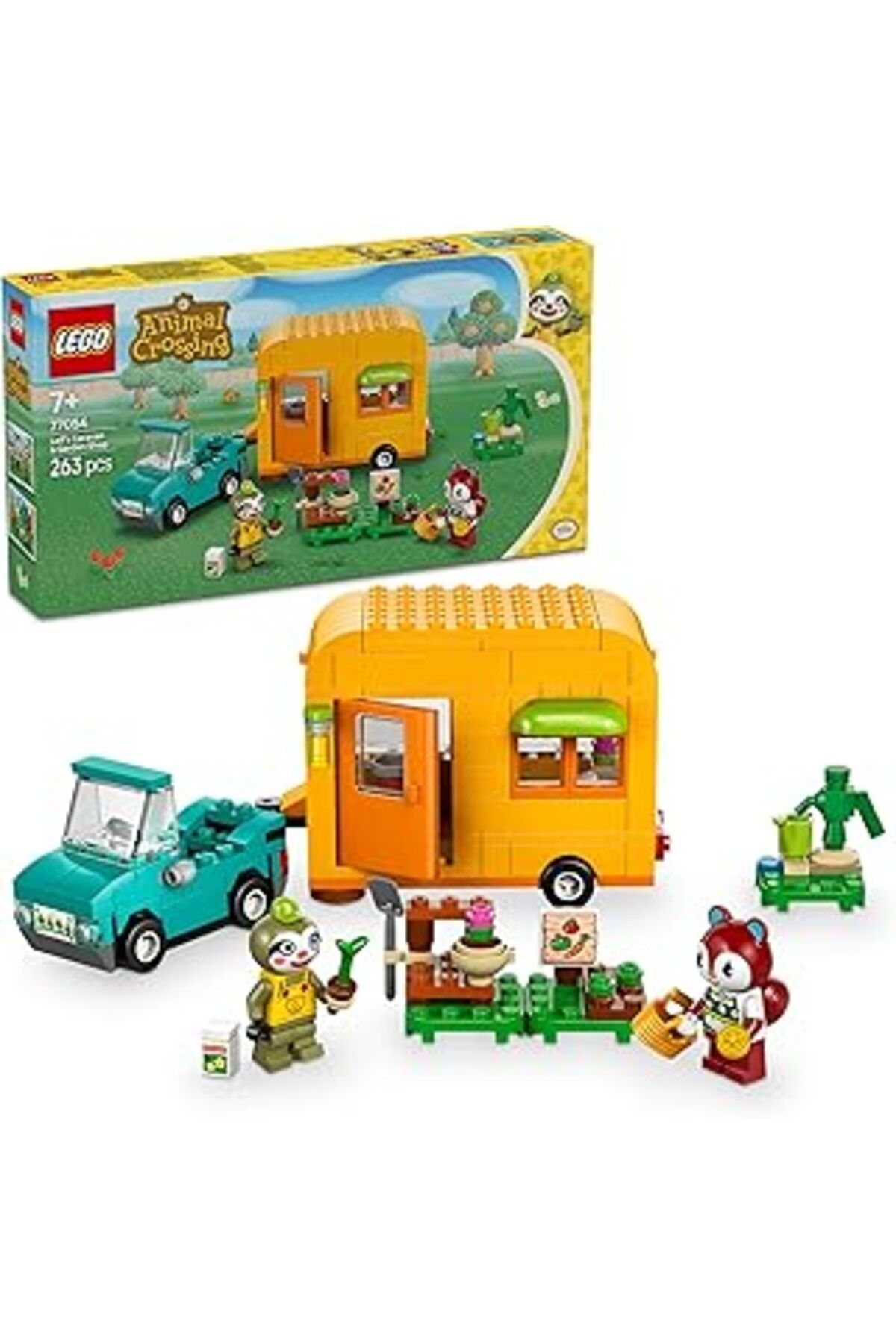 Mu Art Ahşap Lego Animal Crossing Leif Karavan Ve Bahçe Dükkanı 77054, 7 Yaş Ve Üzeri Kız Ve Erkek Çocukları İçi