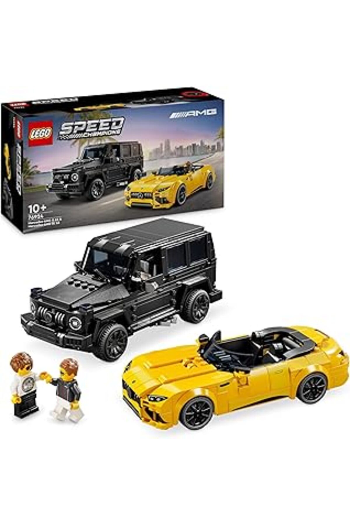 Mu Art Ahşap Lego Speed Champions Mercedes-Amg G 63 Ve Mercedes-Amg Sl 63 76924 – 10 Yaş Ve Üzeri Araç Tutkunu K