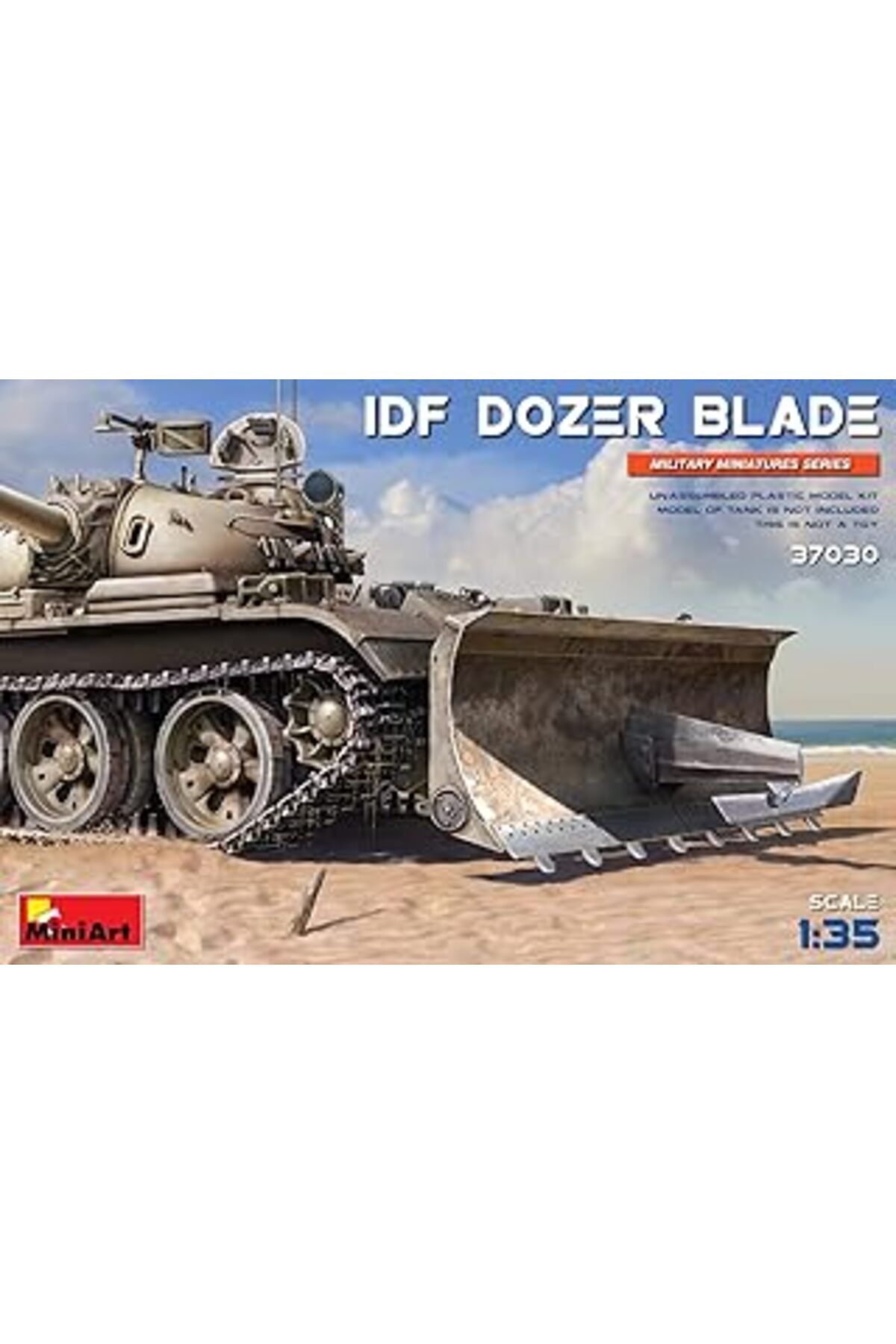 Mu Art Ahşap Miniart 37030 1:35 Idf Dozer Bıçağı