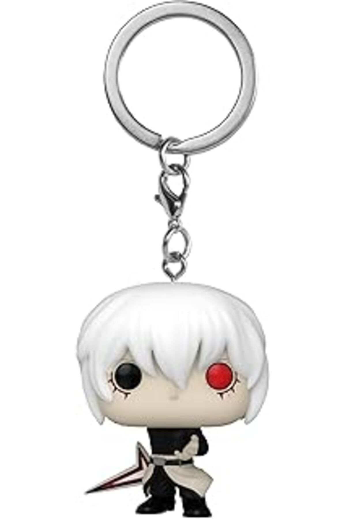 Mu Art Ahşap Funko Pop! Anahtarlık: Tokyo Ghoul: Kral - Ken Kaneki - (Final Battle) - Mini Vinil Figür Koleksiyo