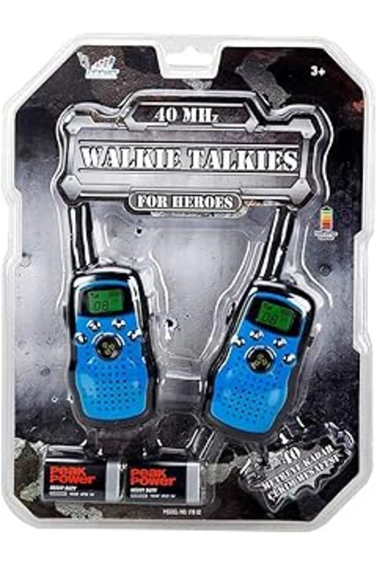 Mu Art Ahşap Sunman Walki Talkie Military Klasik 40 Mhz