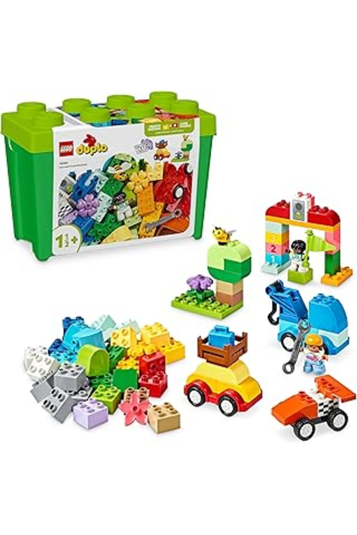 Pazarcan Duplo Classic Arabalar Ve Kamyonlar Yapım Parçası Kutusu 10439, Küçük Çocuklar Araç İçeren Yaratıcı