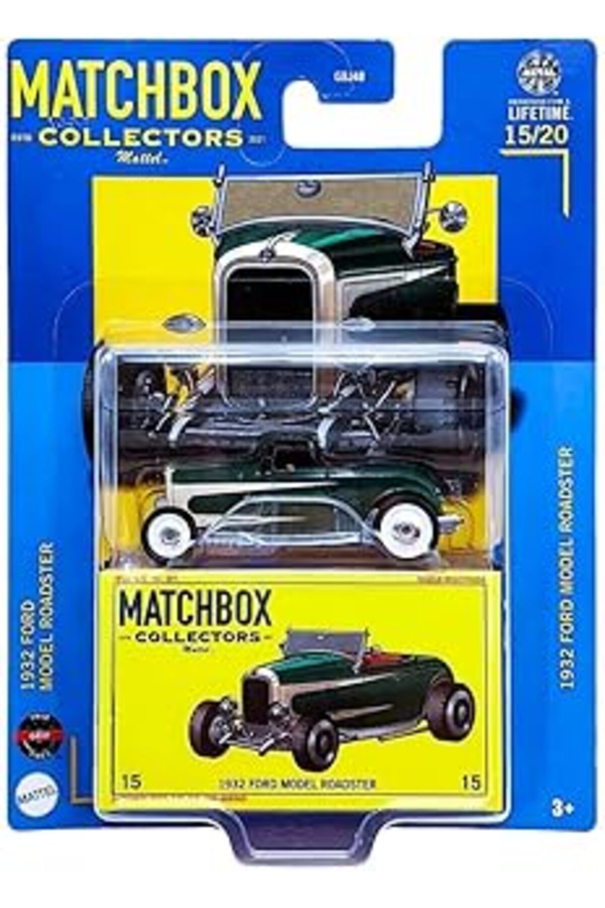Mu Art Ahşap Koleksiyon Oyuncak Araçlar Gbj48 - Hlj71 1932 Ford Model Roadster