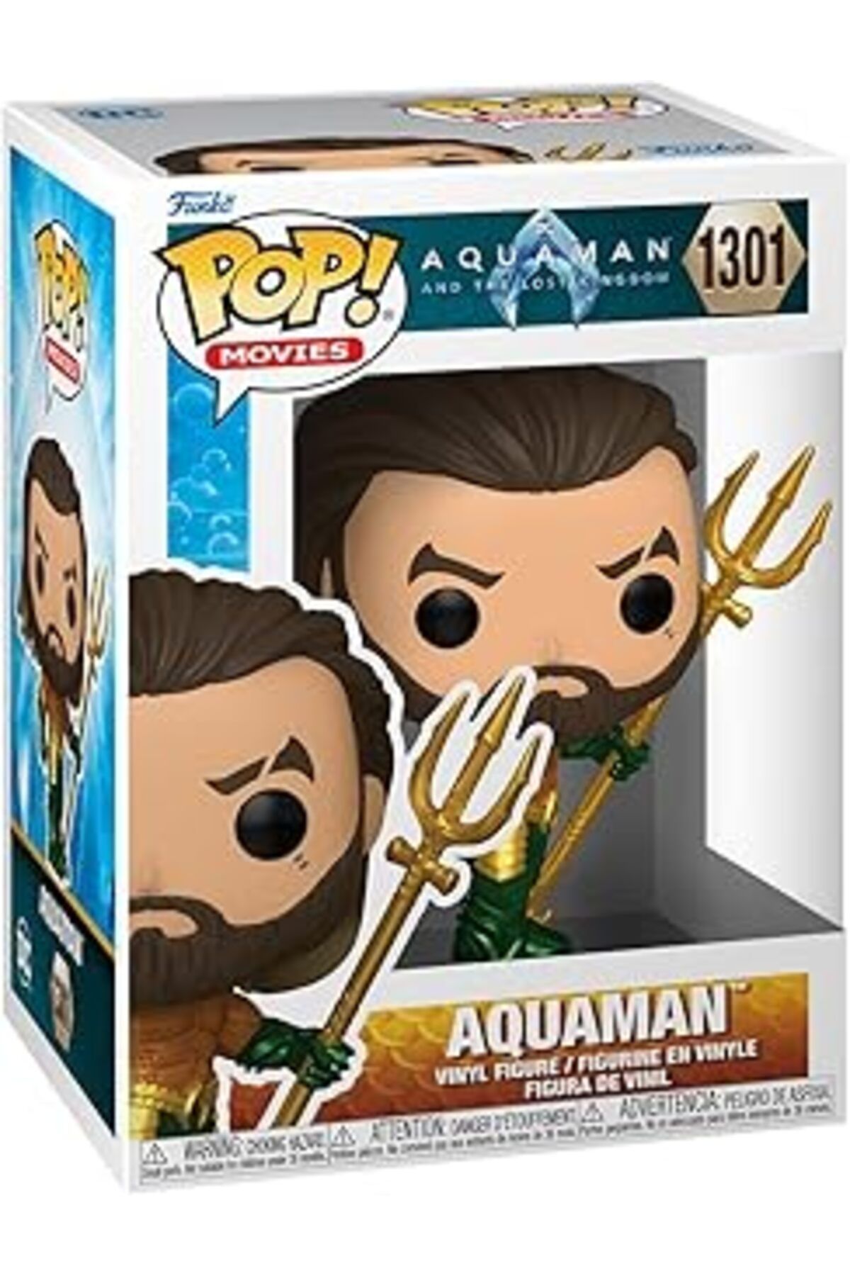 Mu Art Ahşap Funko Pop! Filmler: Aquaman Ve Kayıp Krallık - Kahraman Takımında Aquaman