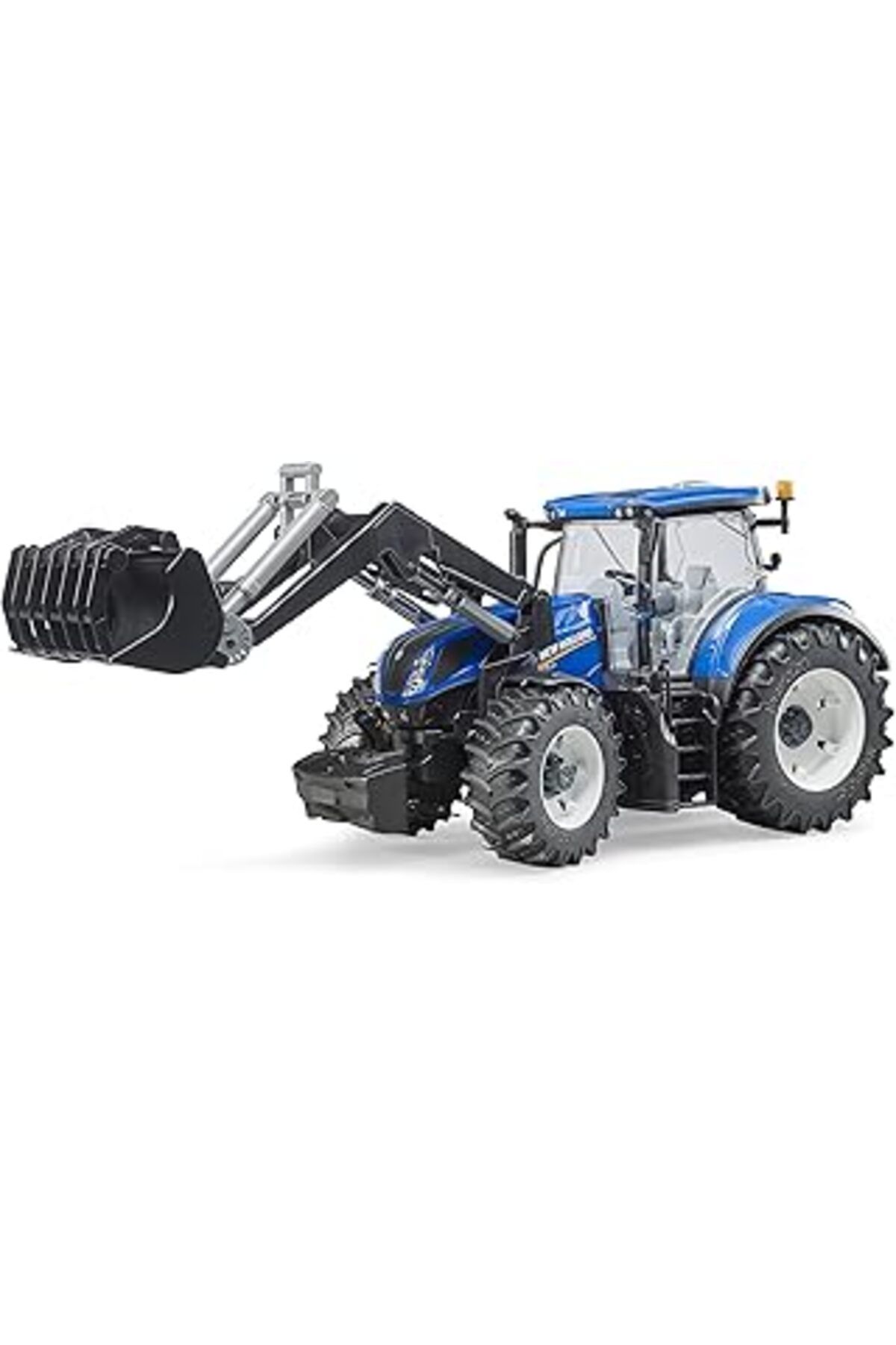Mu Art Ahşap Bruder New Holland T7.315 Kepçeli Traktör