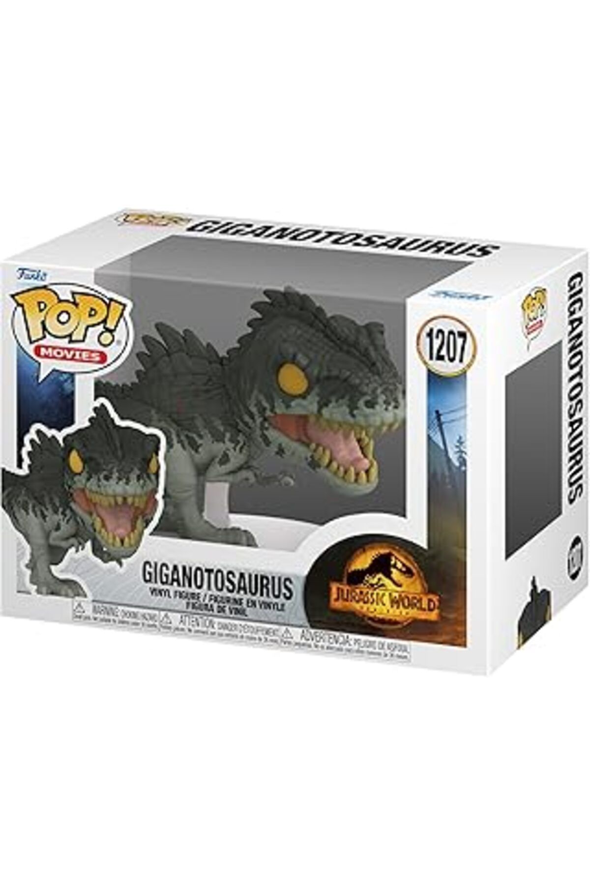 Mu Art Ahşap Funko Pop Figür: Movies:Jurassic World Dominion- Giganotosaurus