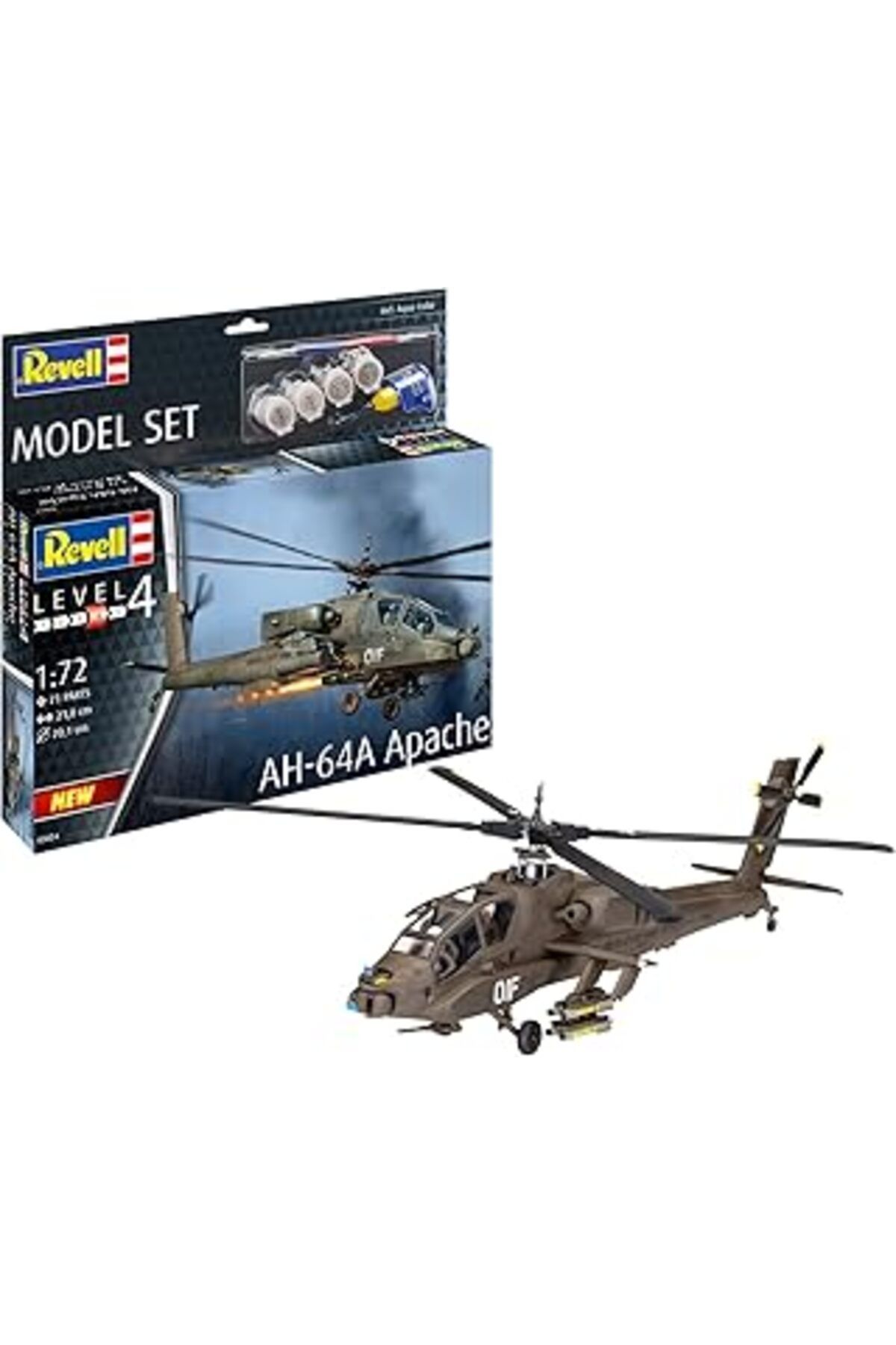 Pazarcan Revell, M.Set Ah-64A Apache, Helikopter Oyuncak
