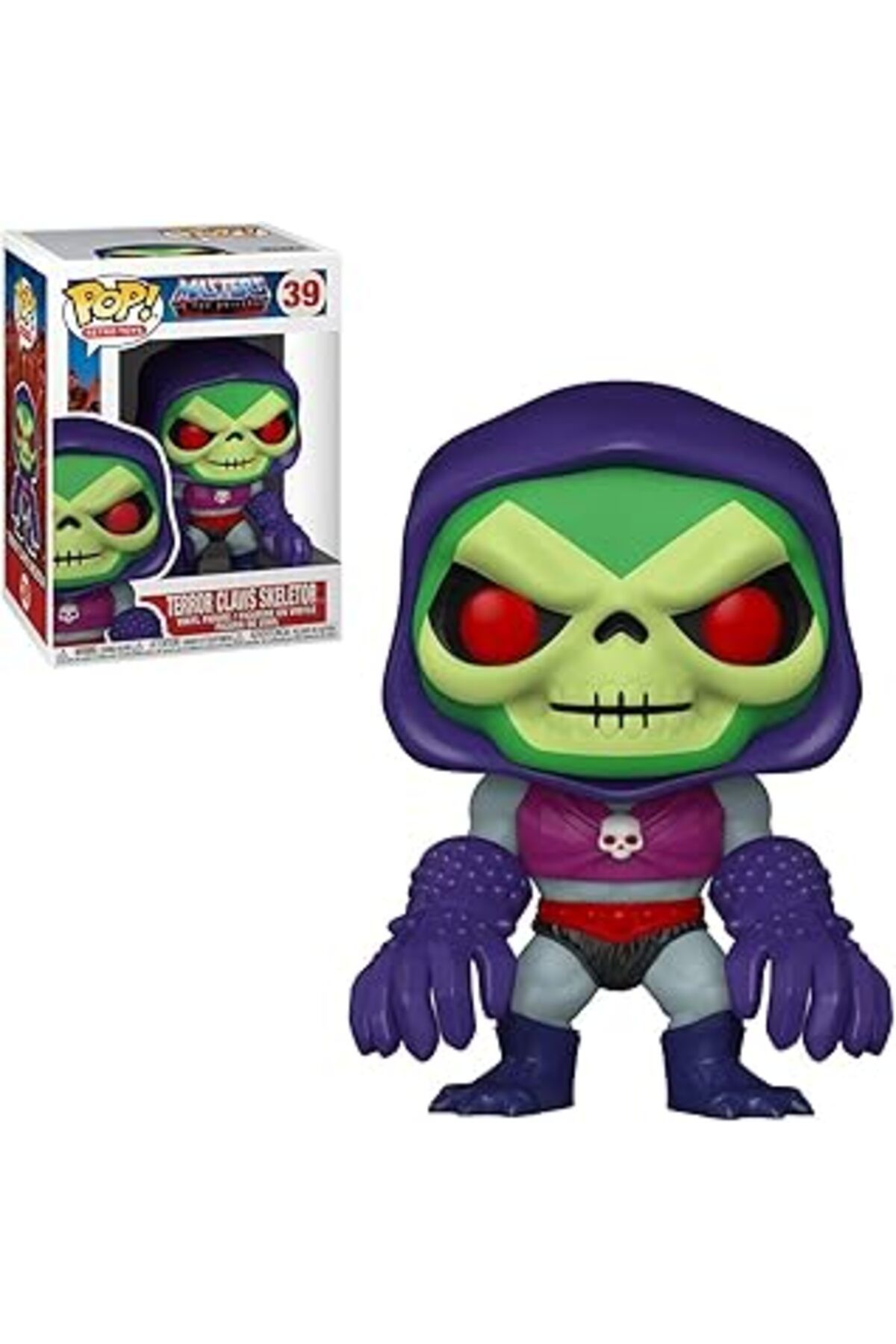 Mu Art Ahşap Funko Pop Figür Vinyl: Master Of The Universe - Skeletor With Terror Claws