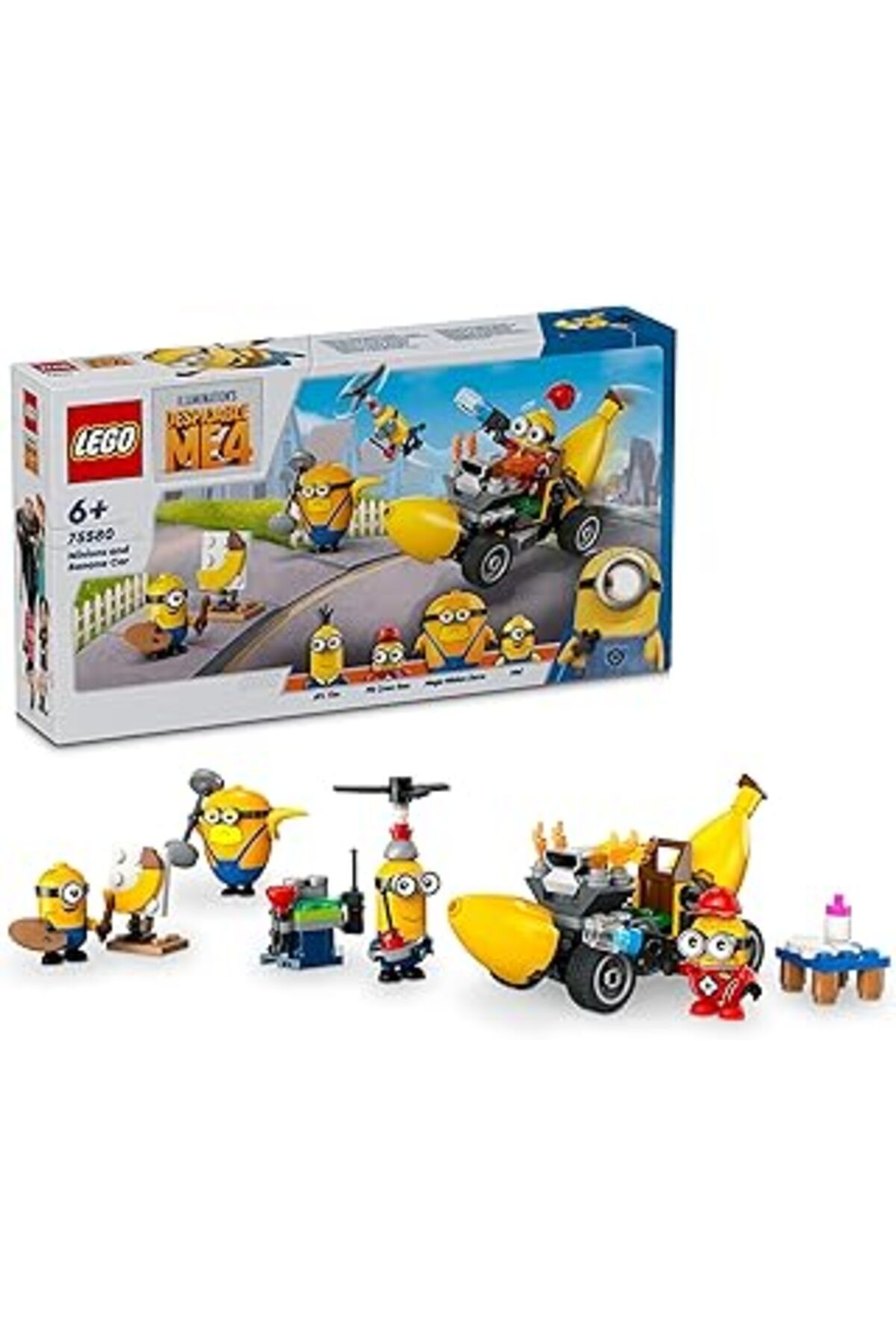 Mu Art Ahşap Lego Despicable Me 4 Minyonlar Ve Muz Araba 75580 6 Yaş Ve Üzeri Çocuklar İçin Filmden Esinlenen Ya