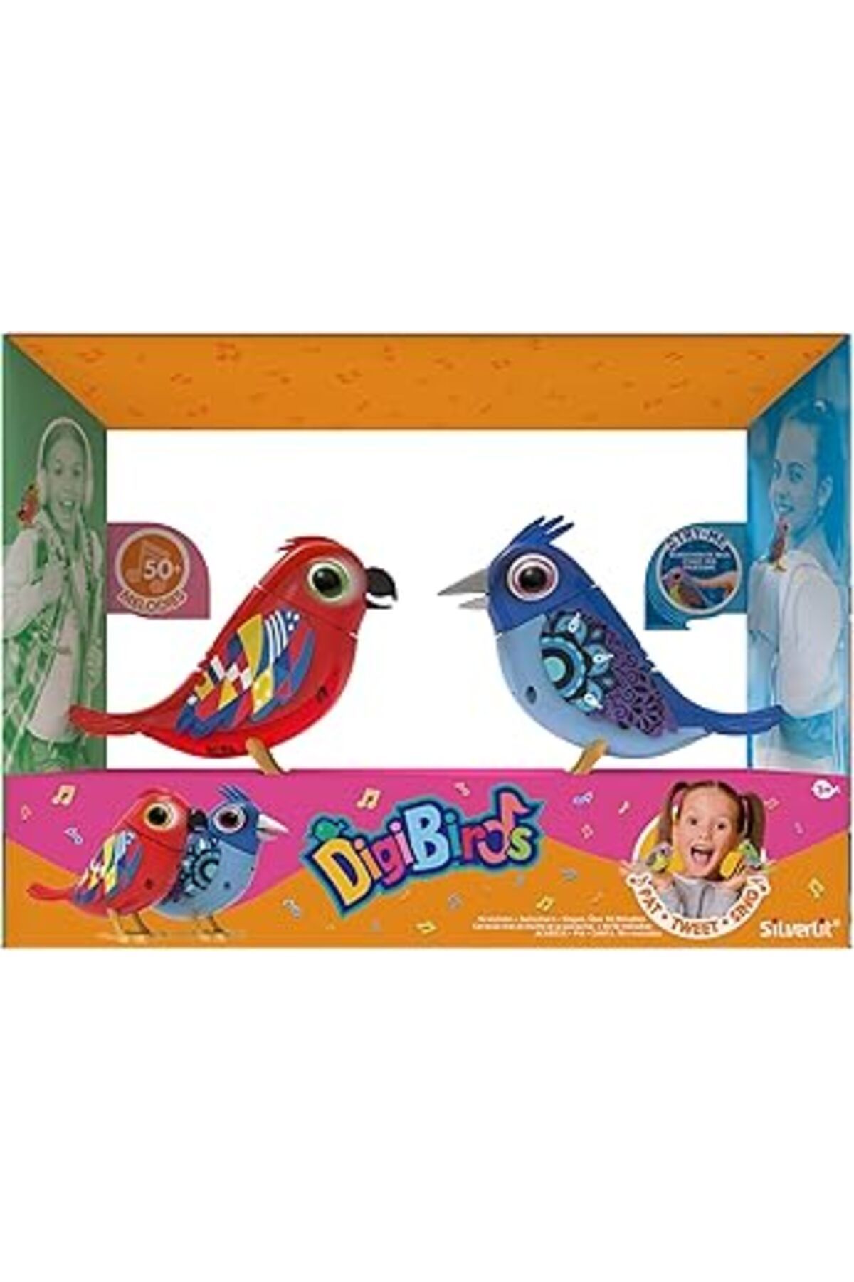 NETWORK ART Silverlit-Digibirds Digibirds İkili Paket Seri-2