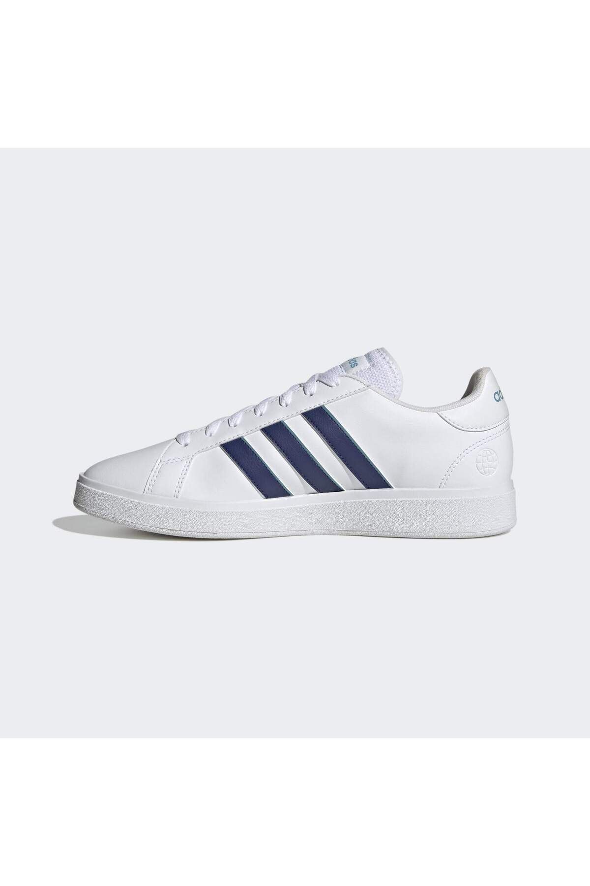 کفش دو و تمرین سفید مردانه زنانه های روزمره دادگاه سبک زندگی TD بزرگ adidas