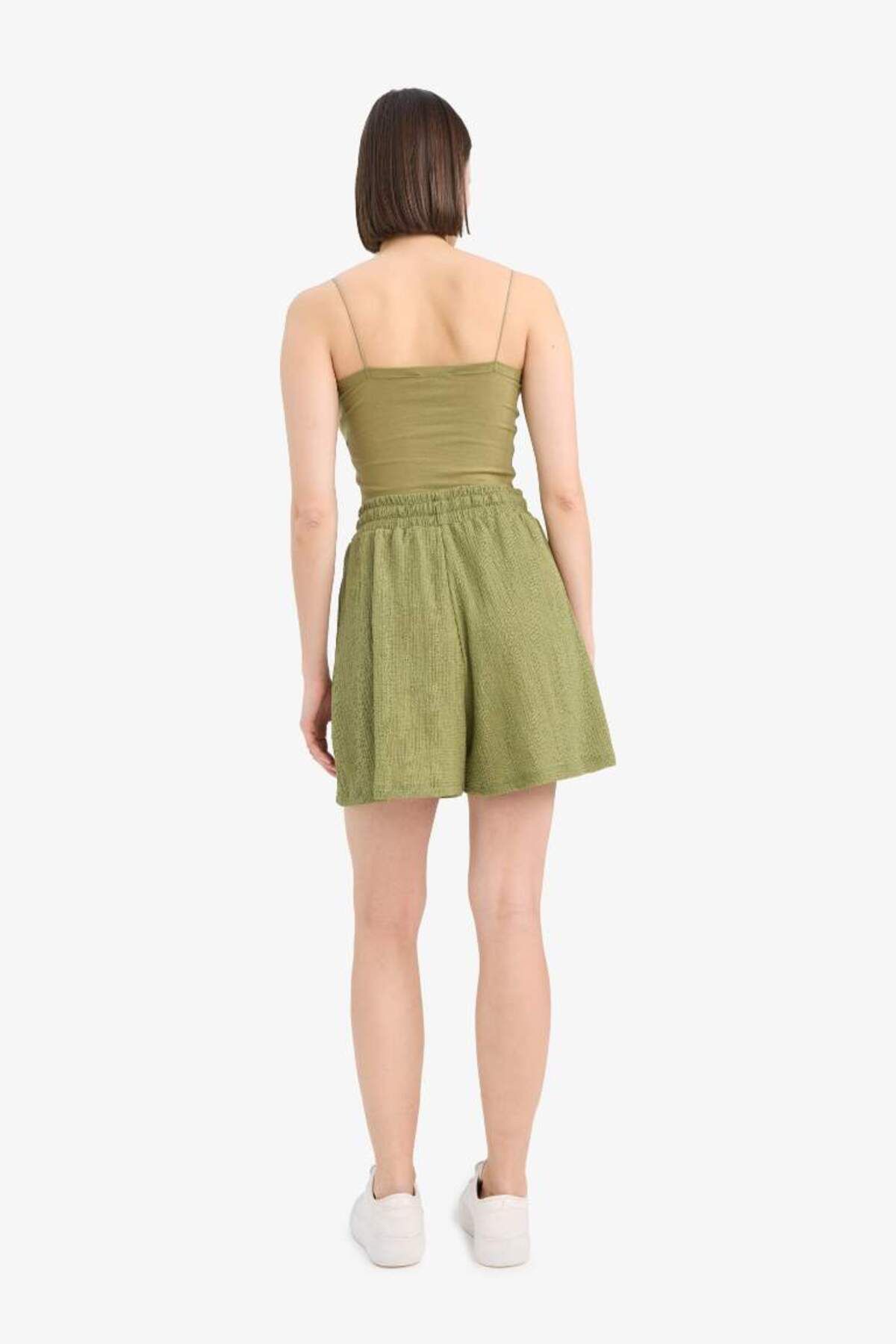 DeFacto-Cool Loose Fit Wrap Shorts A6223Ax25Sm 5