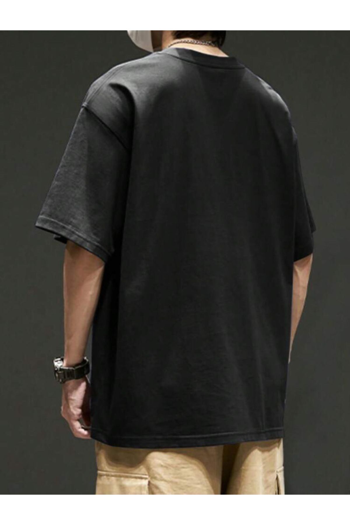 VBSVİBES-OVERSIZE FREEDOM PRINTED TSHIRT BASIC 3