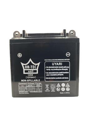 Ortec 12V 9Ah (12N9-BS) Motosiklet Aküsü