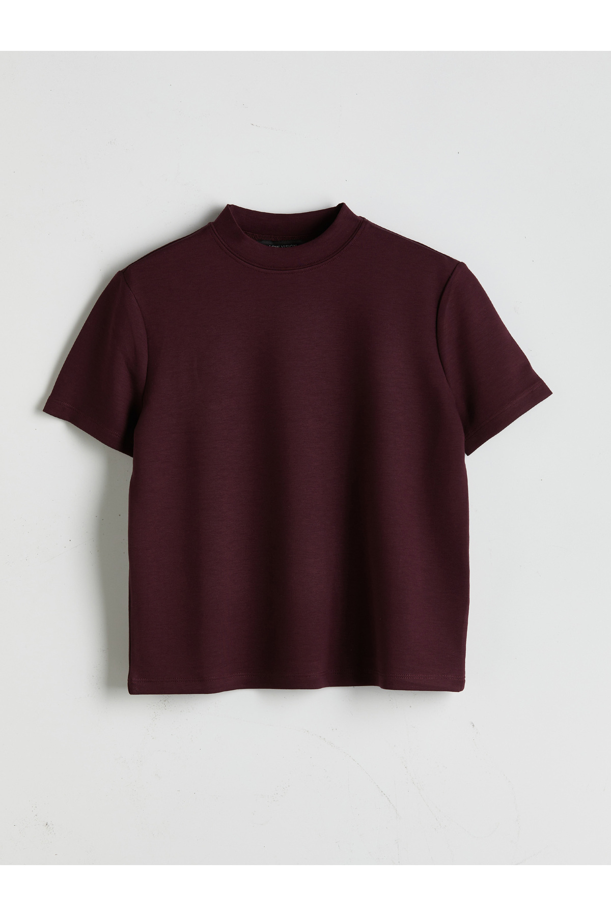 LC Waikiki-Damen-T-Shirt mit Stehkragen 1