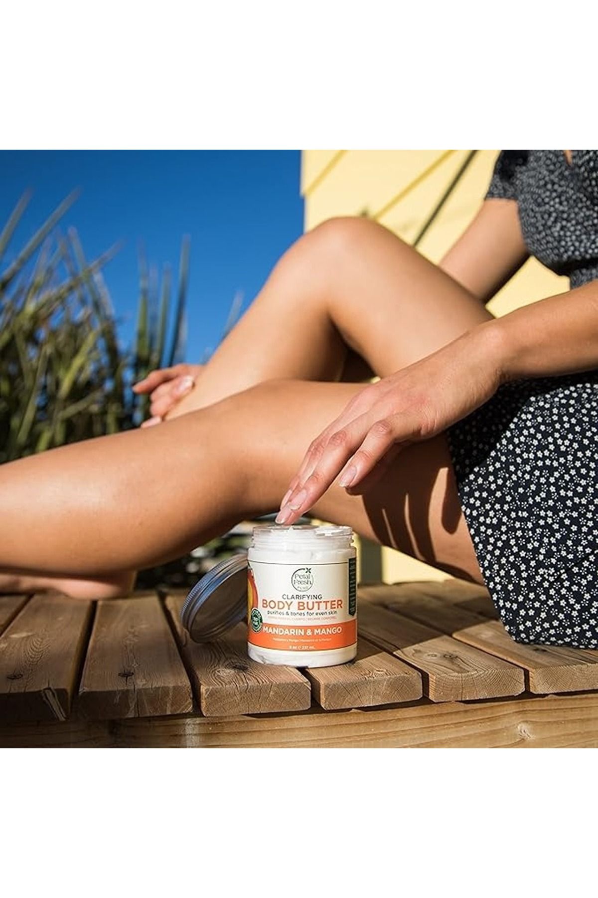 Petal Fresh Pure-Clarifying Body Butter Mandarin & Mango 237 ml 4