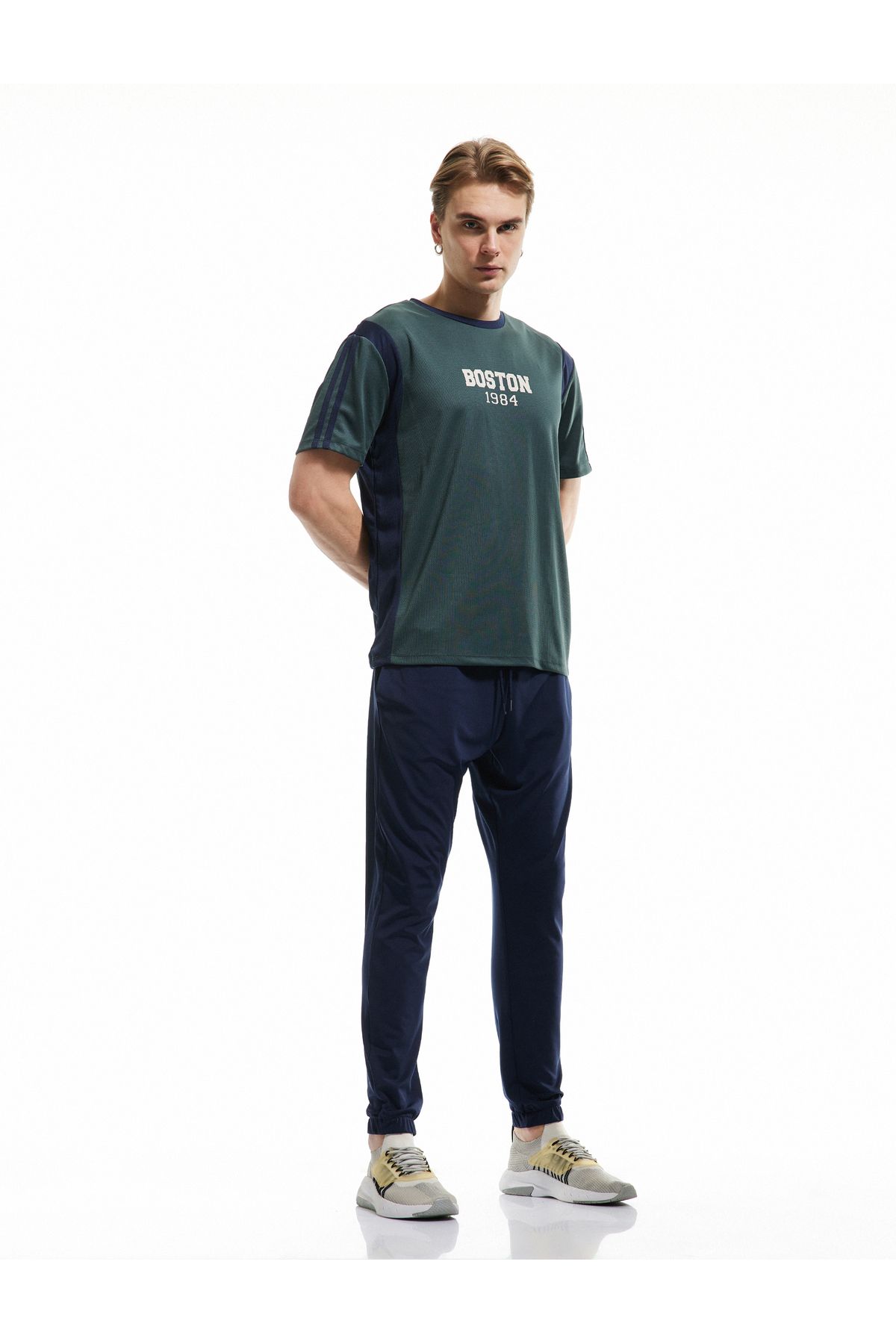 Koton Yeni Sezon Beli Bağcıklı Lastikli Paça Cep Detaylı Jogger Spor Eşofman Altı