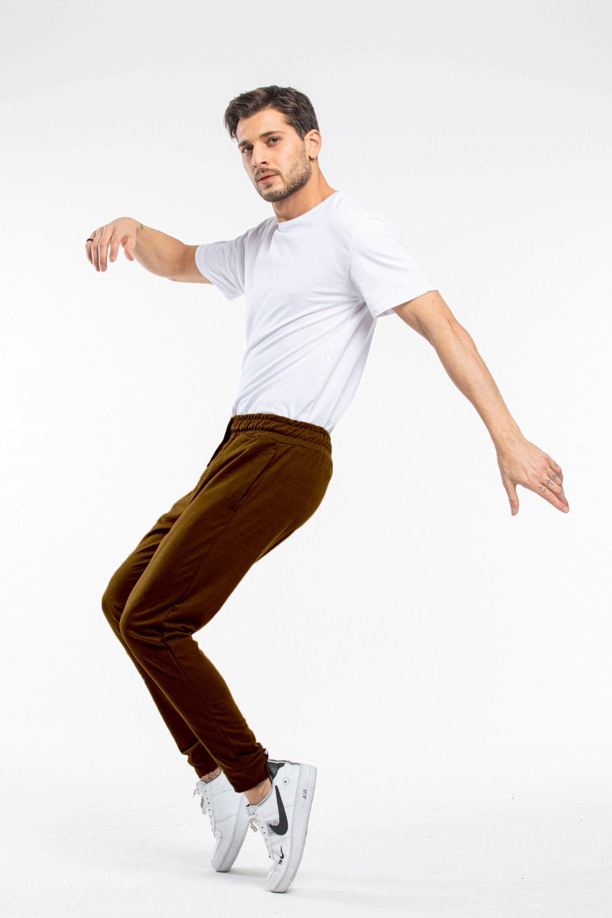 Superlife-Ανδρικό Superlife Regular Fit Thin Φούτερ Spr24ea81 2