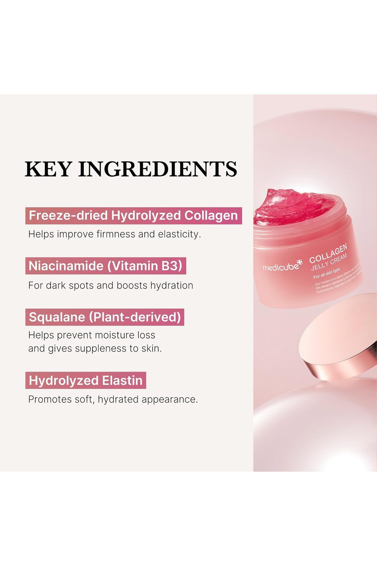 Medicube-Collagen Jelly Cream Niacinamide & Freeze Hydrolyzed Collagen Boosts skin's-50ml/1.69fl.oz 7