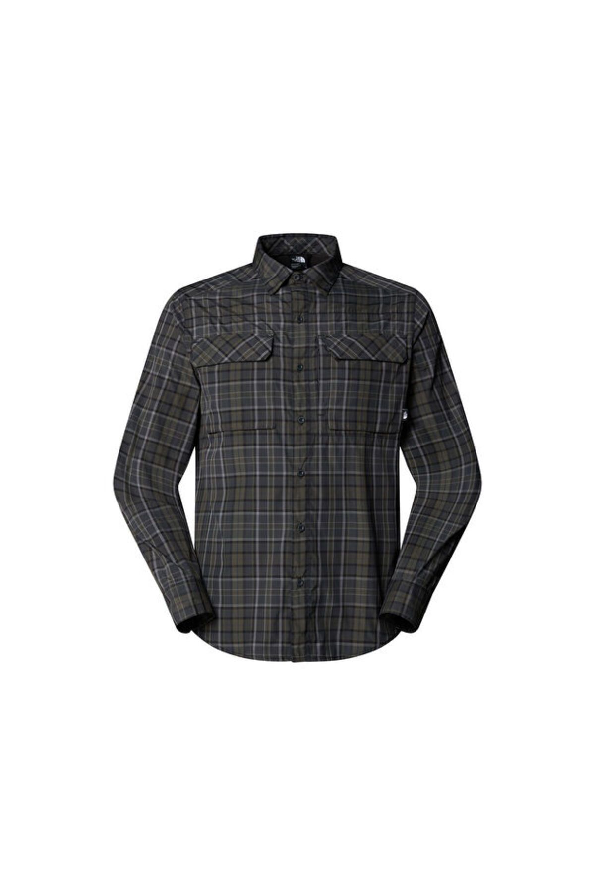 THE NORTH FACE Cămașă În Carouri M Sequoia Gri, Fără Bărbat, Ficțiune Casual Masculin - S