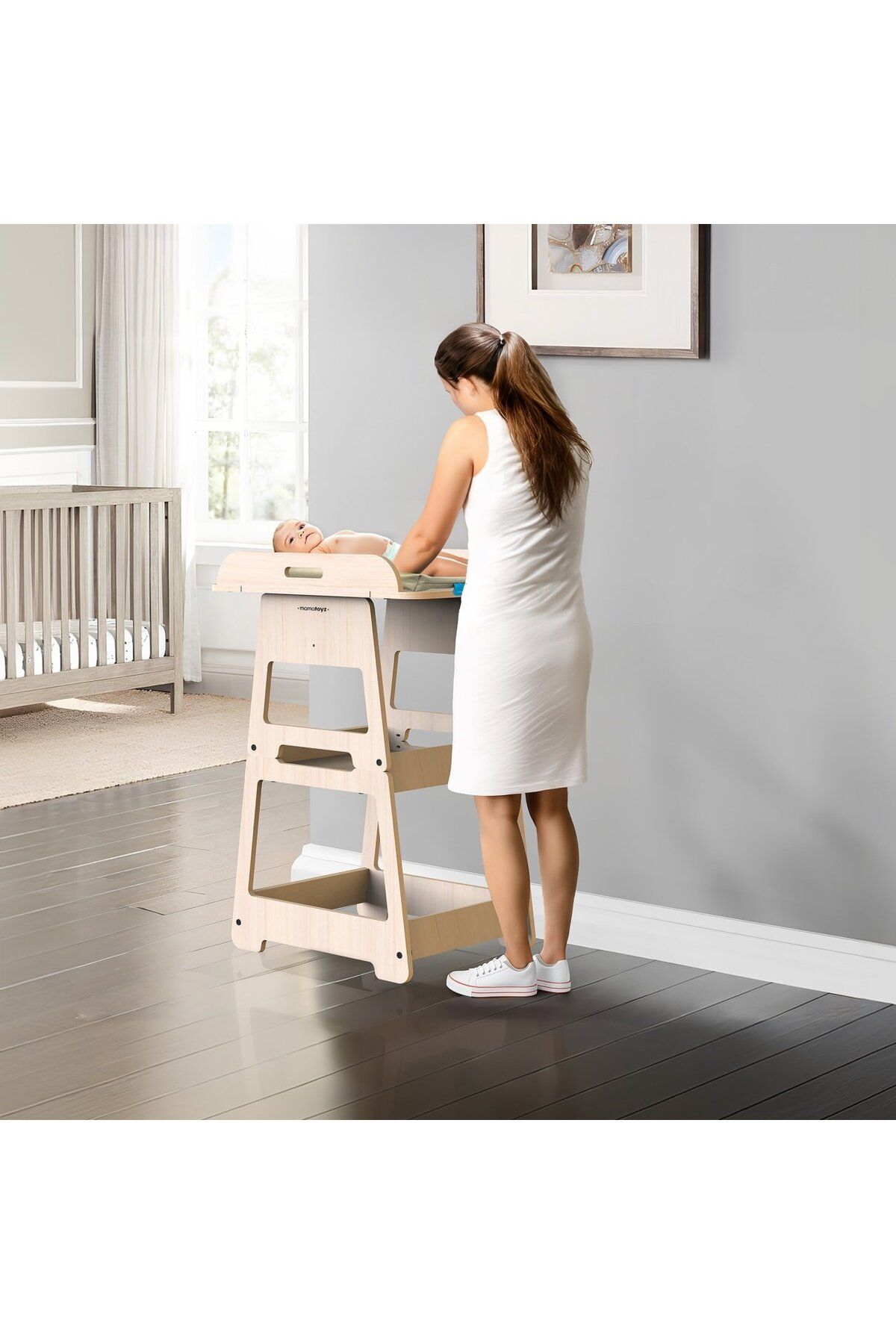 MAMATOYZ-2-in-1 changing table that can be transformed into an activity table, MamaToyz 5
