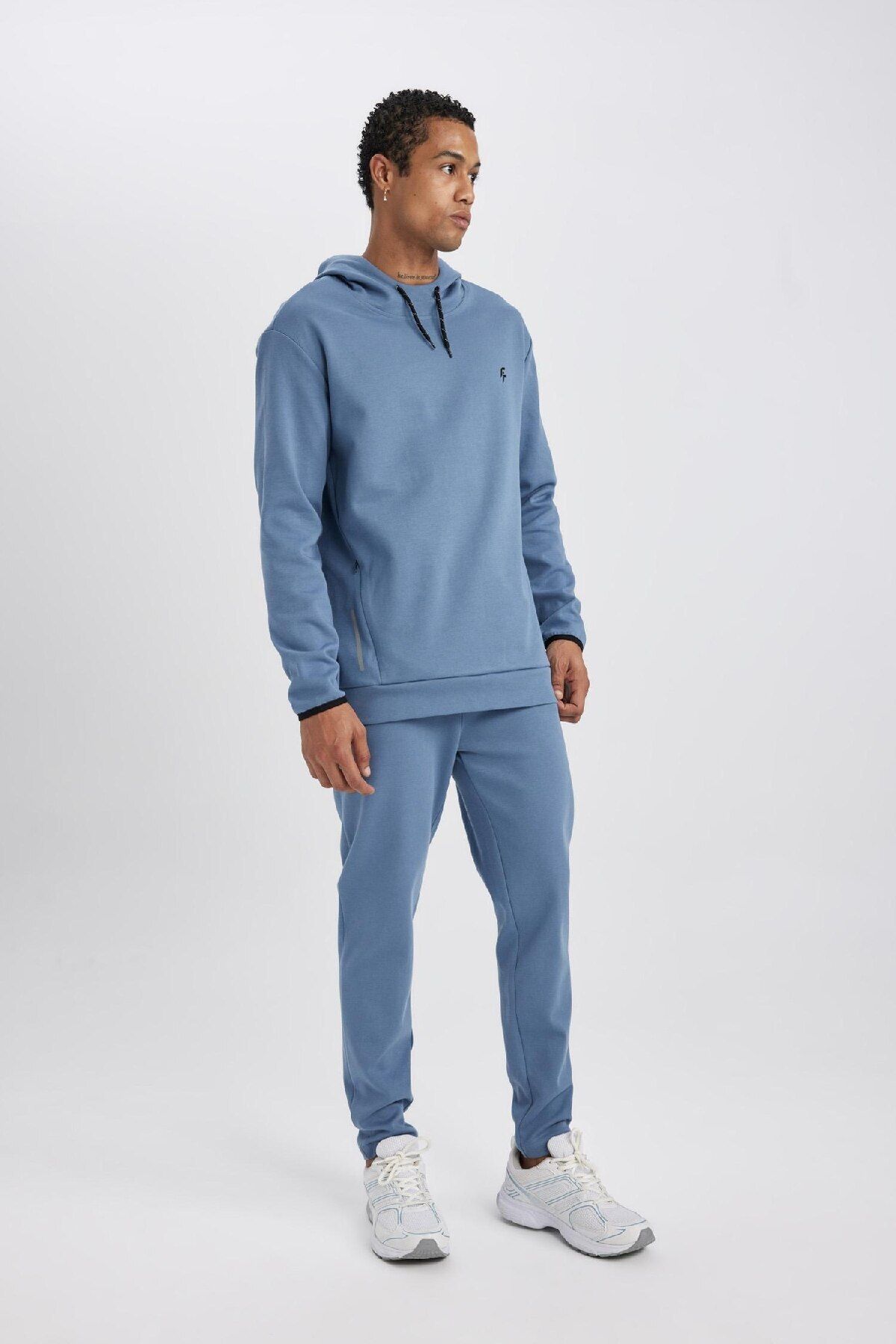 DeFacto-Tepláky Slim Fit Jogger - elastický pas, kapsa, rovná noha S3309Az24Sp 5
