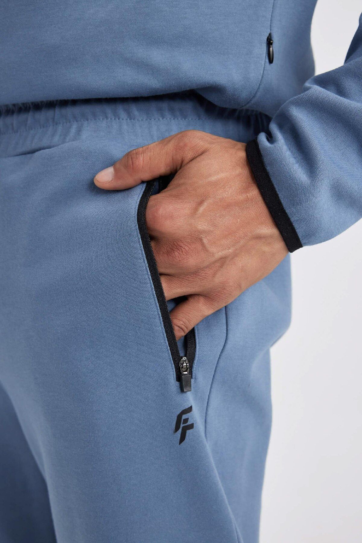 DeFacto-Tepláky Slim Fit Jogger - elastický pas, kapsa, rovná noha S3309Az24Sp 8