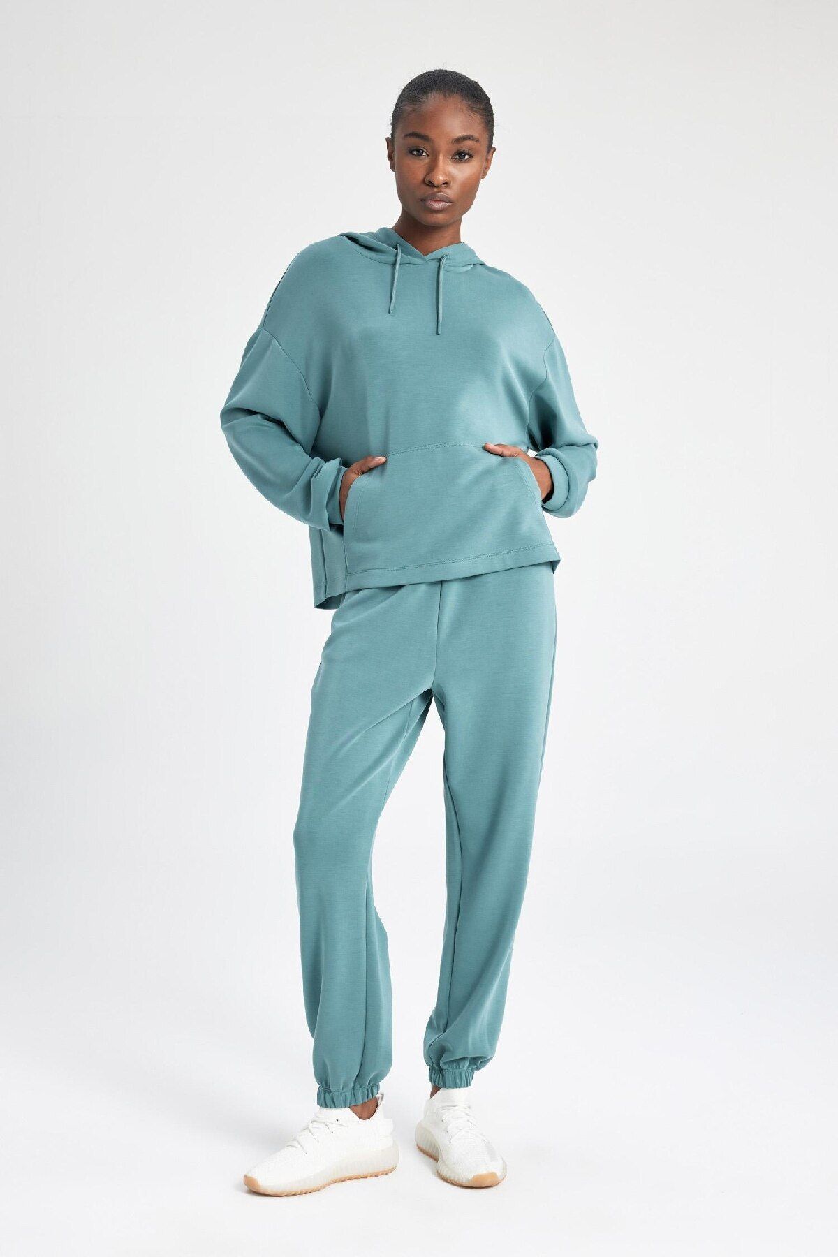 DeFacto-Modal Fit Jogger-Jogginghose – Doppeltaschen, gerader Schnitt B1794ax24sp 4
