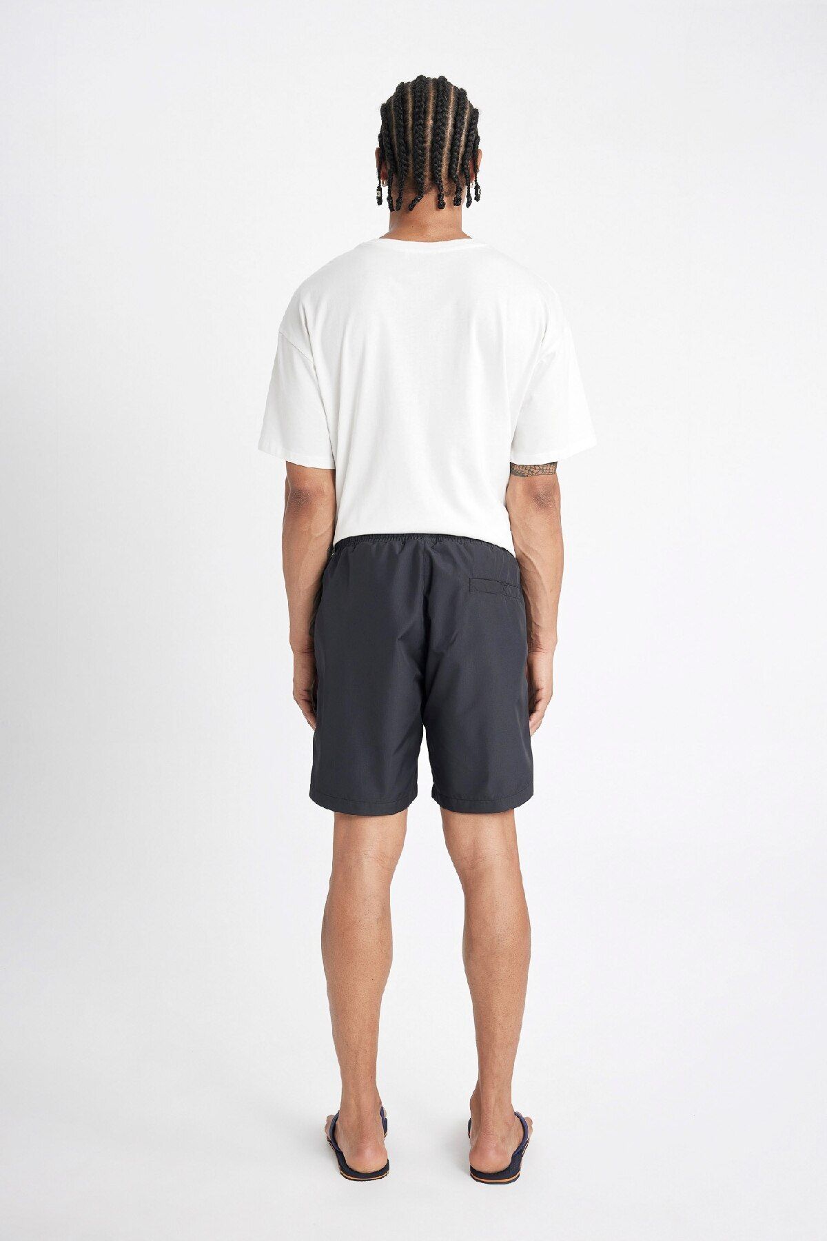 DeFacto-Short Size Regular Fit Sea Shorts - Lined B7255ax24hs 8