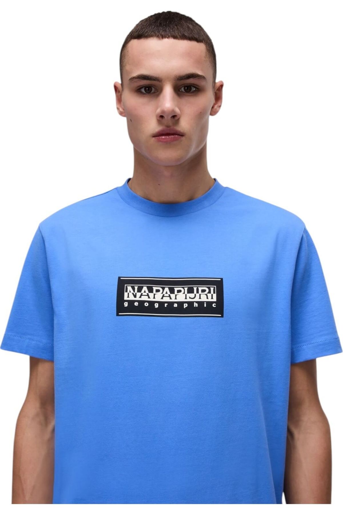 Napapijri-Tricou Napapijri Box Logo SS - I3LB2V 3