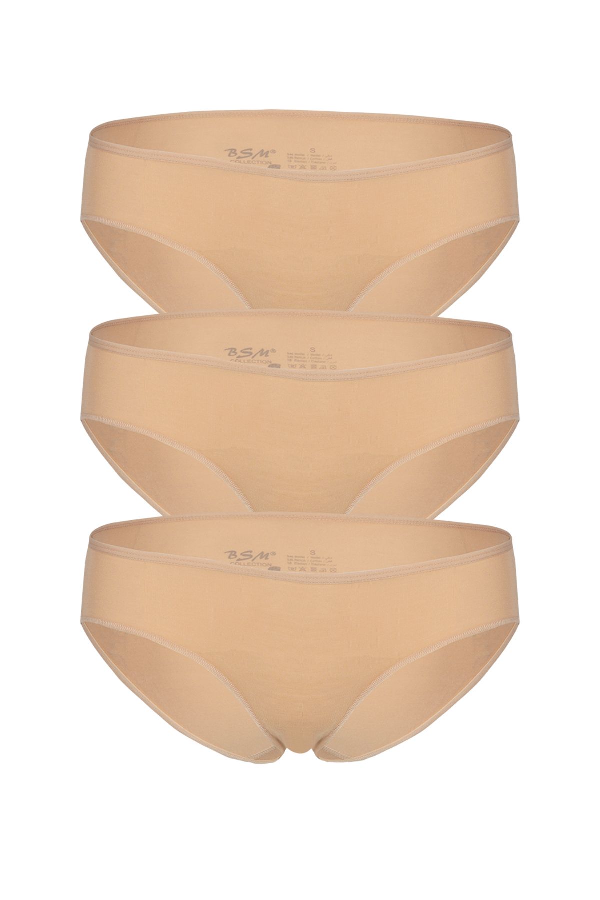 BSM Kadın Modal 3Lü Bikini Külot 48333