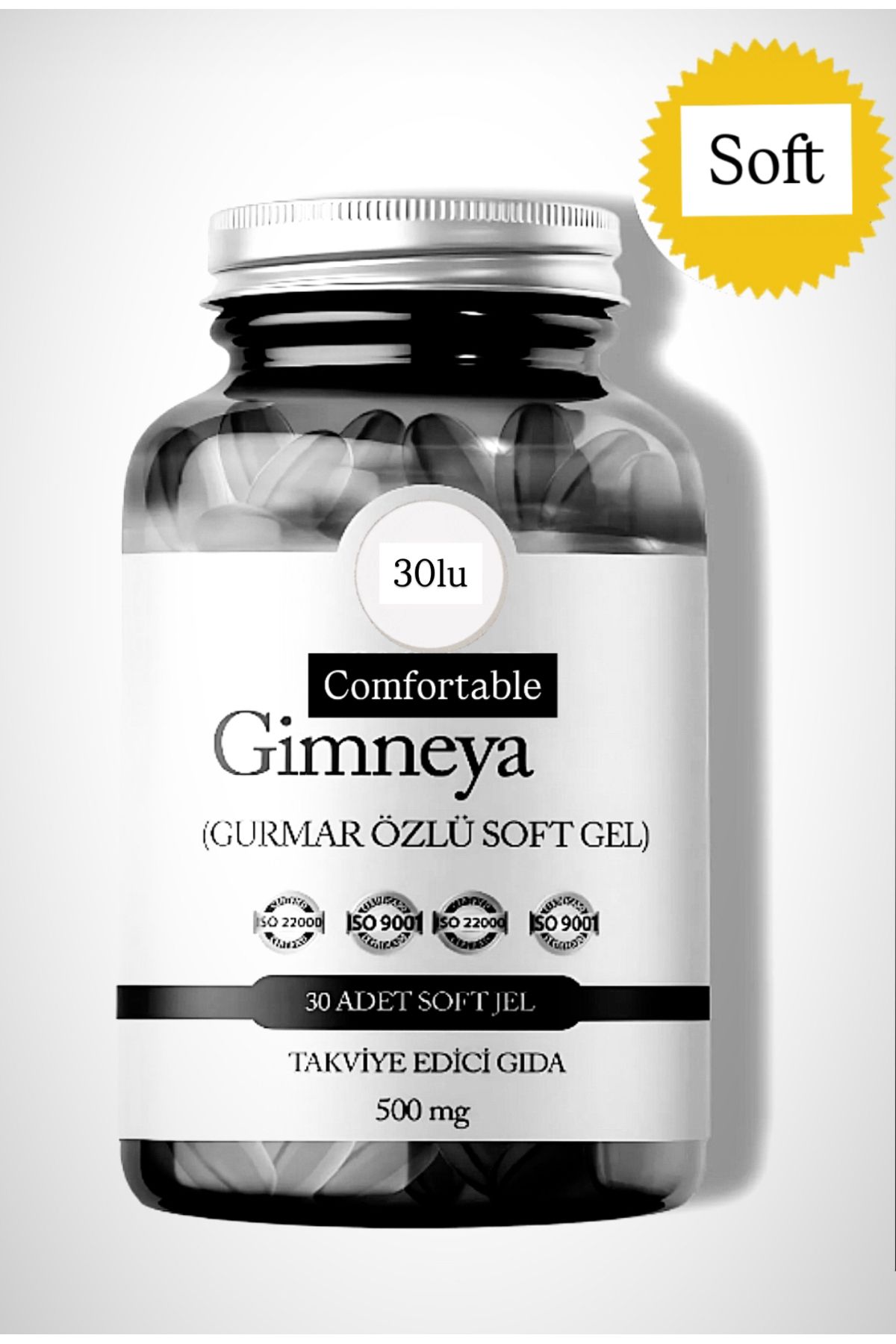 Bitkideresi Gimneya(gurmar özlü soft kapsül) 30lu sugar caps