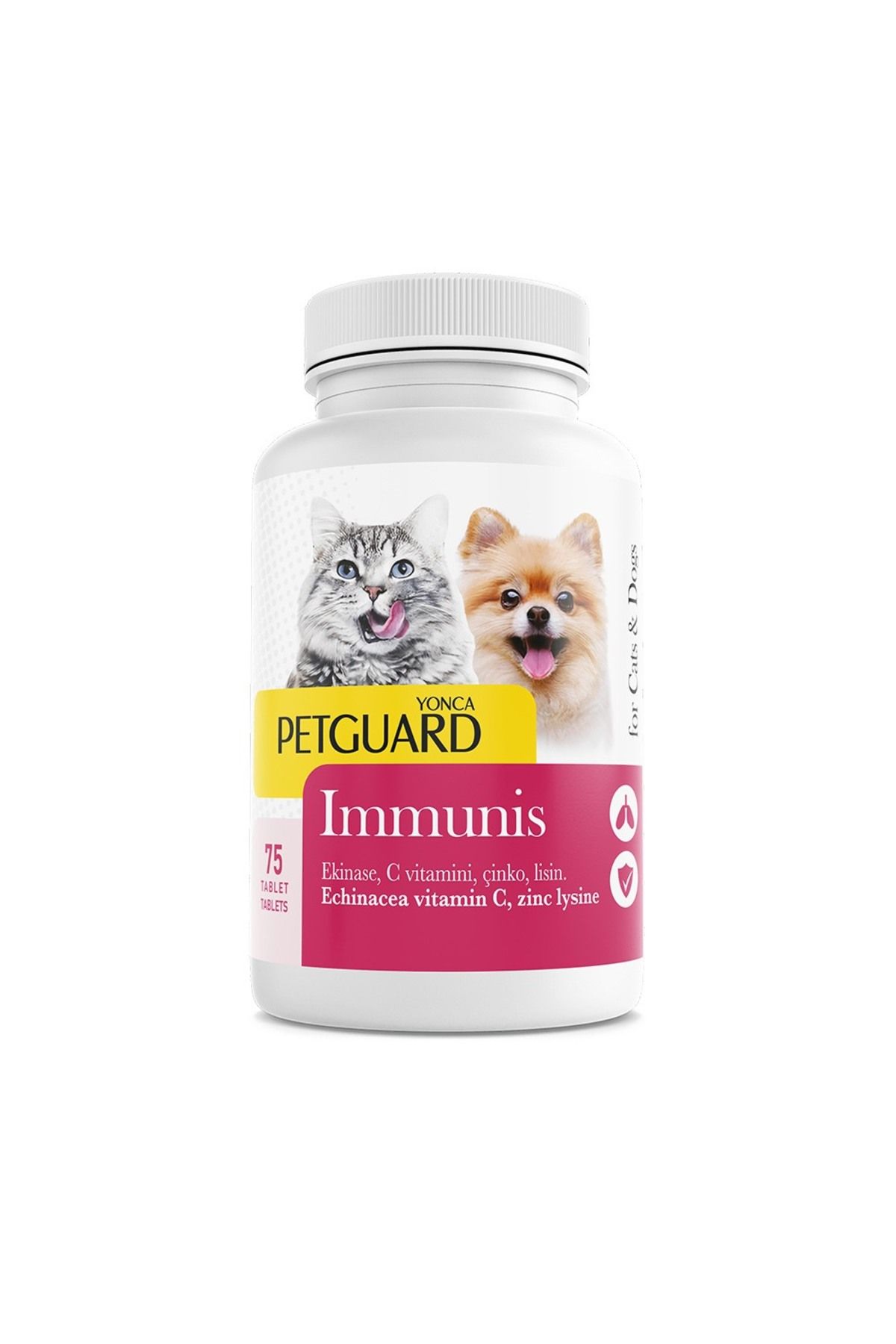 Petguard Immunis Kedi Köpek 75Gr 75 Tablet