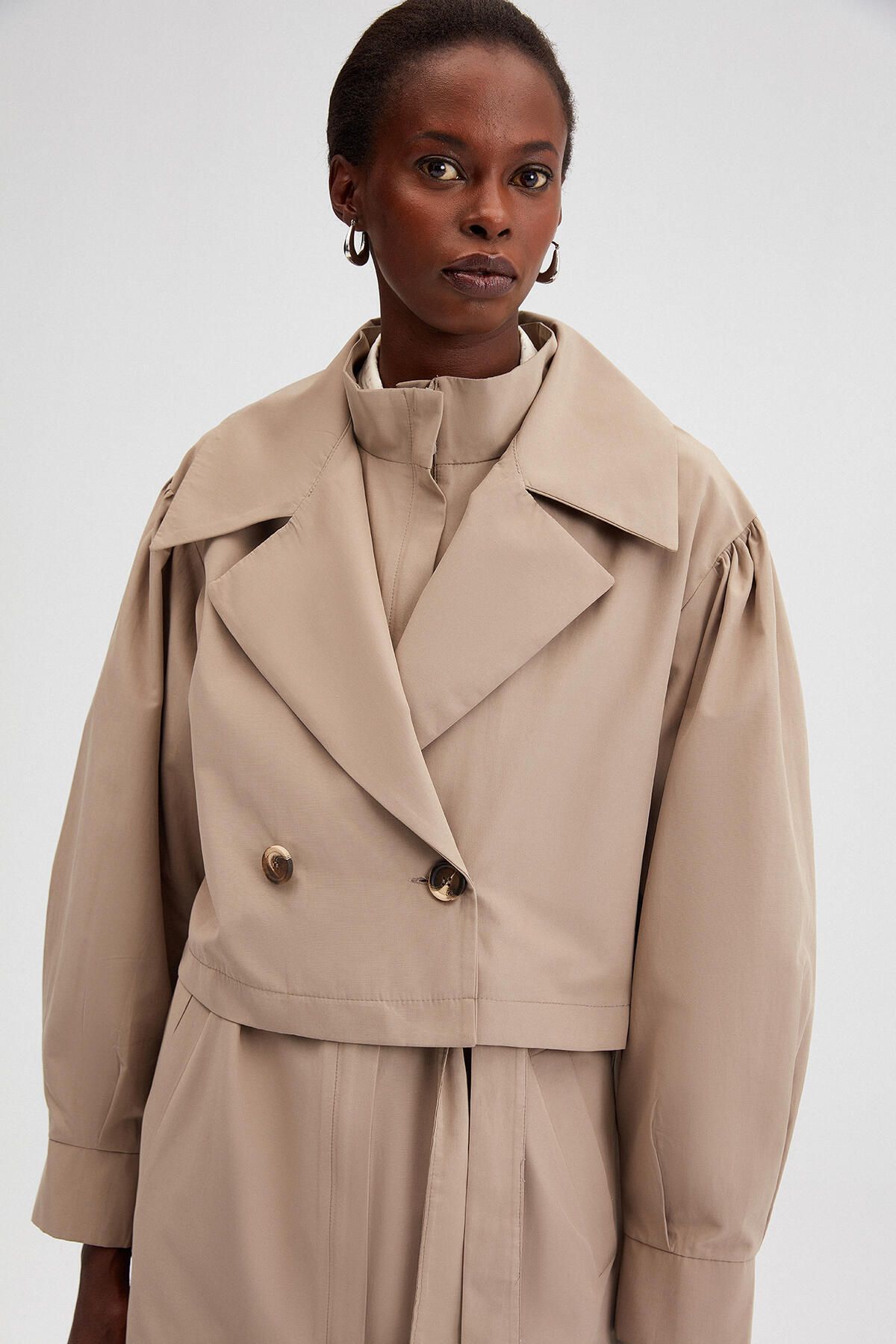 Touché Privé-DVOJITÉ POUŽITÍ TRENCH COAT 2