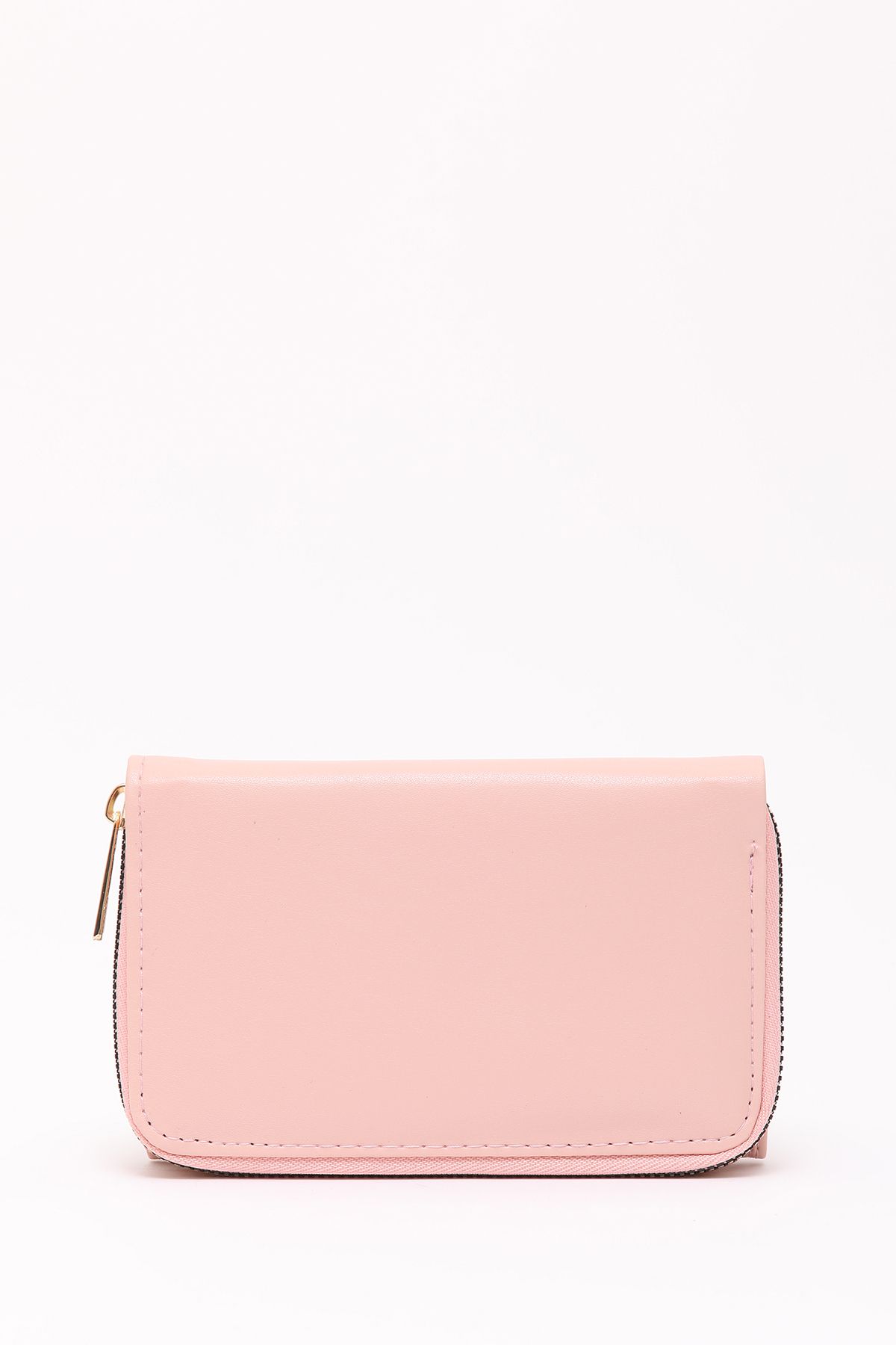 SHAKA-Powder Shk204 Faux Leather 13 Compartments, Card Holder, Paper and Coin Compartment Snap Wallet U:9 E:15 W:4 4