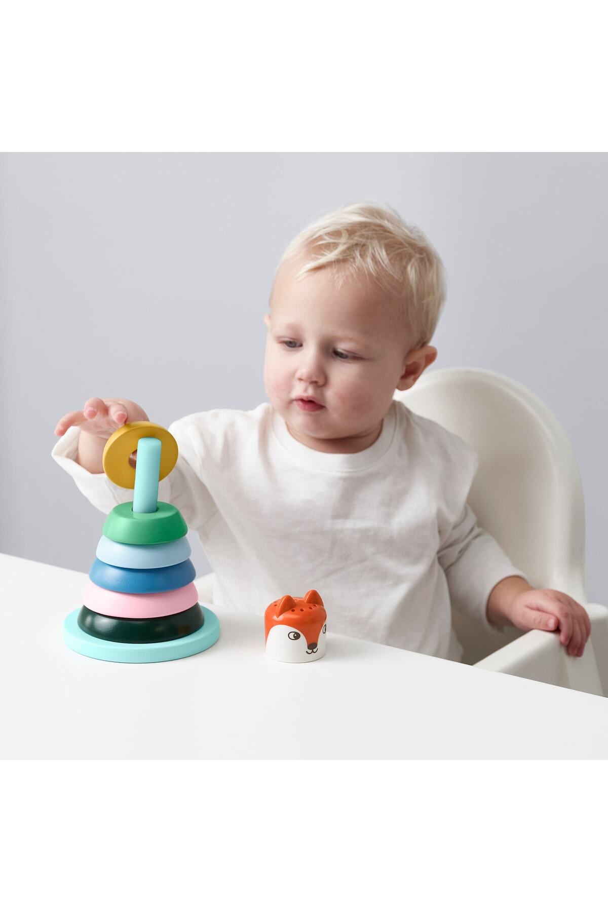 IKEA-UPPSTÅ Stacking rings, multicolour 3