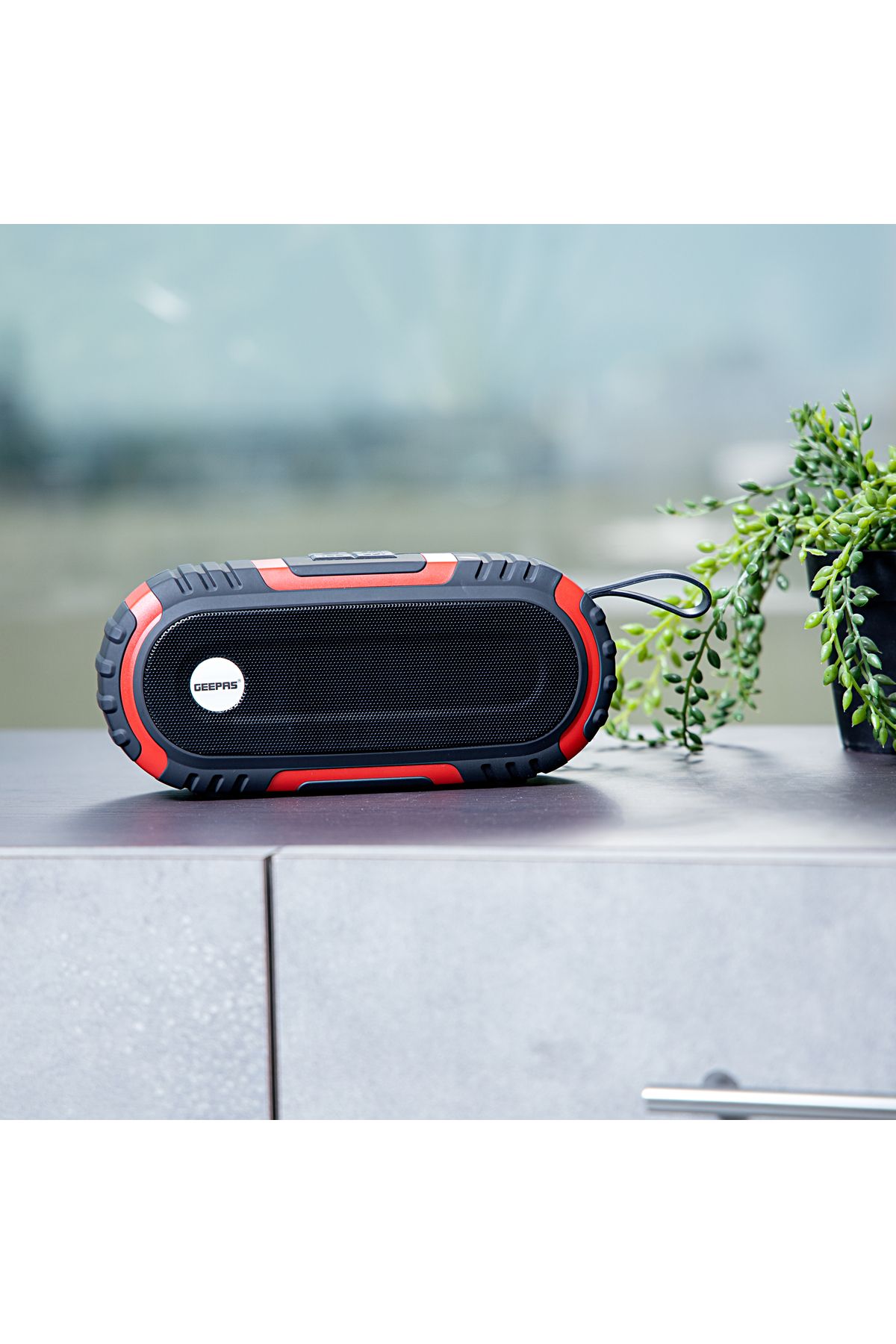 Geepas-Rechargeable Bluetooth Speaker, 10m Range | BT/ TF Card/ AUX/ USB Playback/ TWS Function| GMS11180N 3