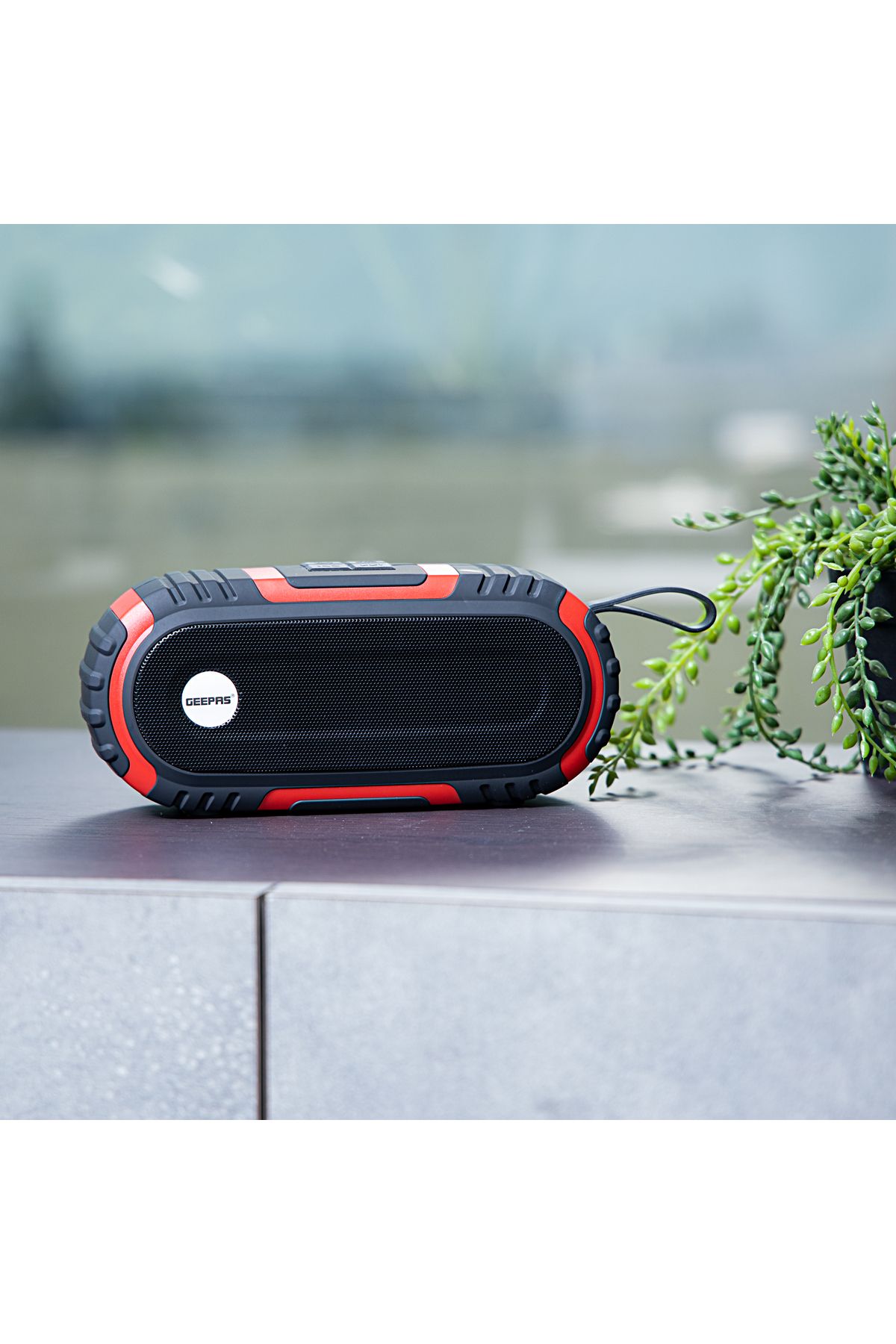 Geepas-Rechargeable Bluetooth Speaker, 10m Range | BT/ TF Card/ AUX/ USB Playback/ TWS Function| GMS11180N 6