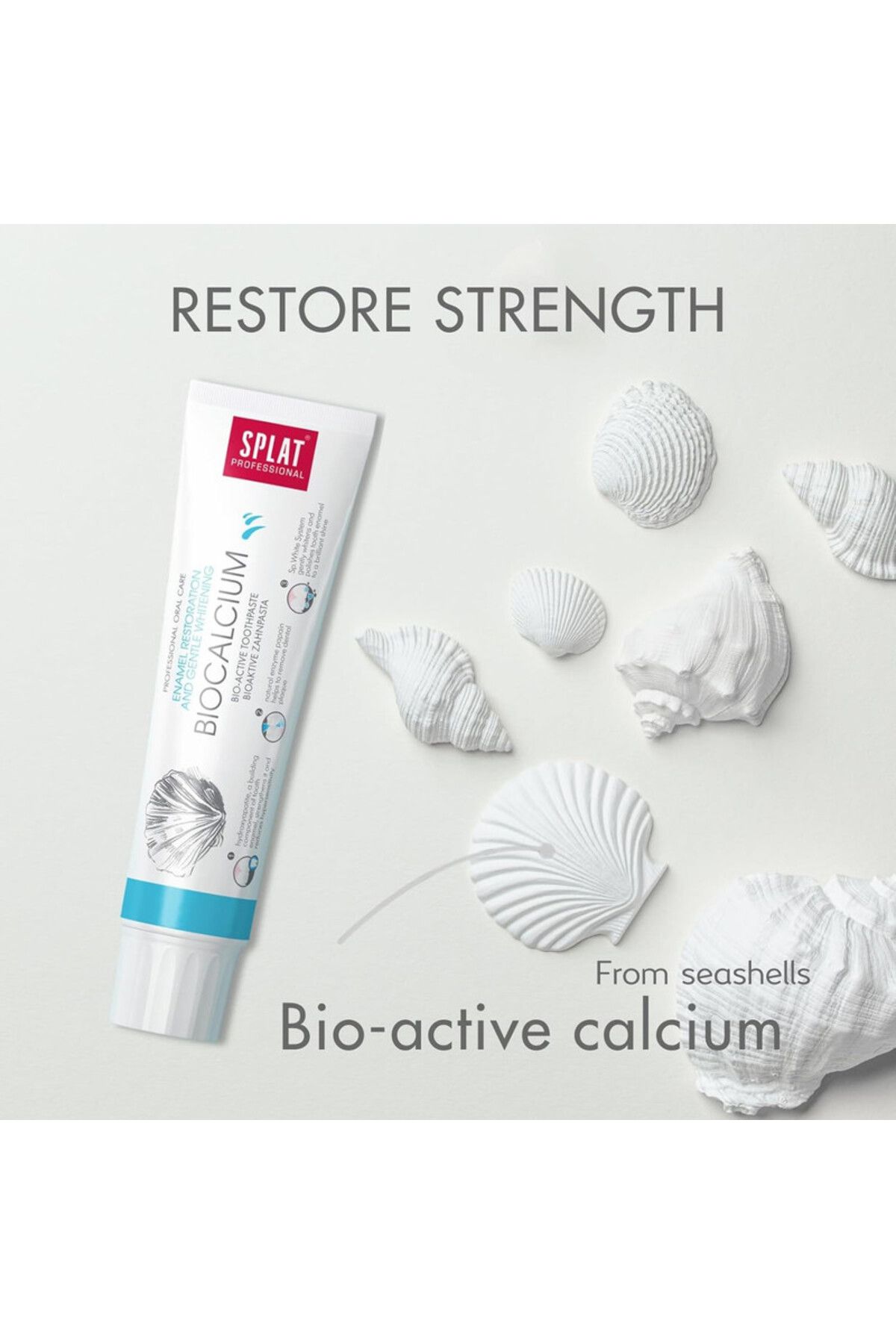 Splat-Professional Biocalcium for Strong & Sensitive Teeth, Natural toothpaste with Calcium 100ml 4