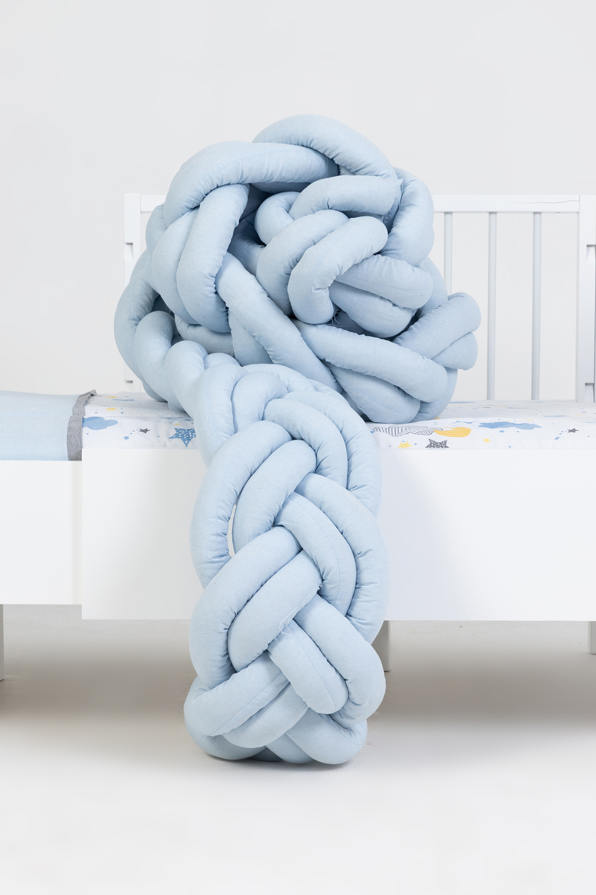 Cozibo Montessori Karyola Uyku Seti 6'lı Örgü 90x190, 100x200 cm fotoğrafı 6 (önizleme)